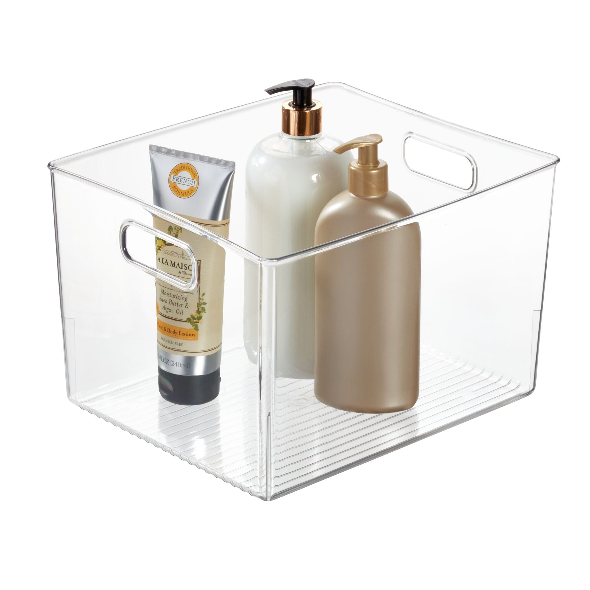 Clear Plastic Cylinder Container 7 1/2in x 6in
