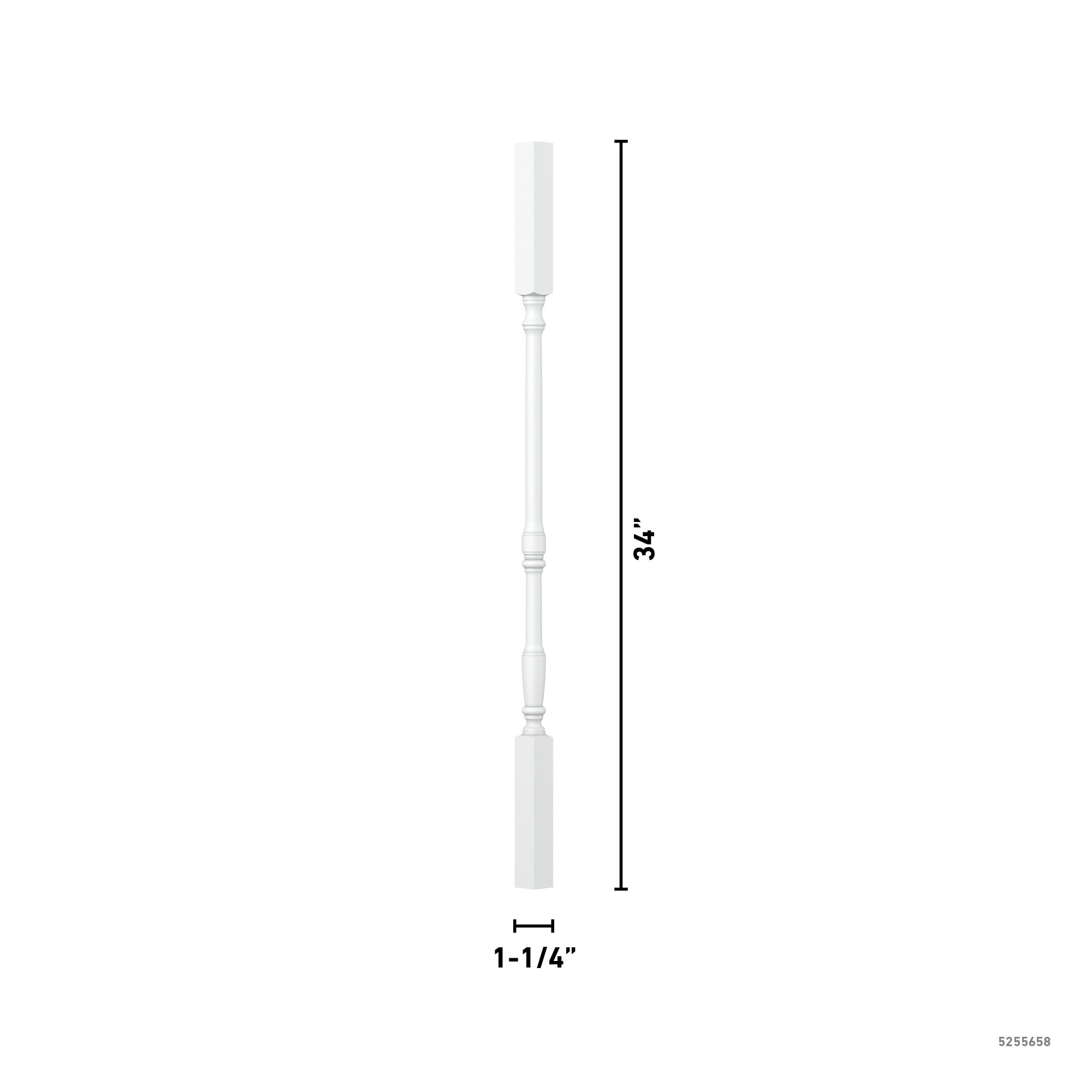 L.J. Smith Stair Systems LJ-5067-PRG 34 Interior-Stairpart-Balusters - View #4