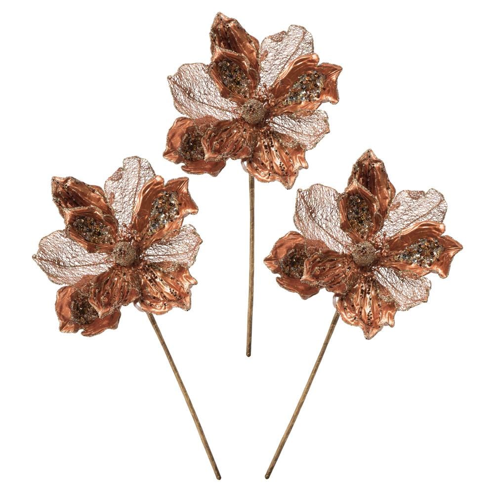 Vickerman 3-Pack Brown Branch Spray Christmas Tree Pick at Lowes.com