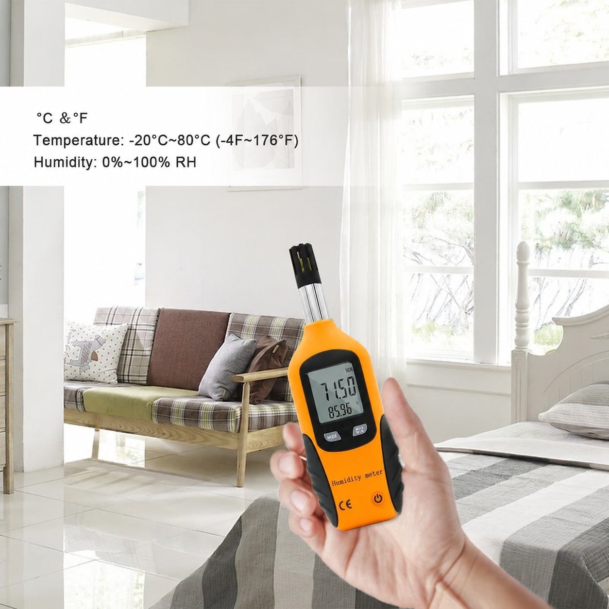 Lukvuzo LLU0605L108 Thermometer-Clock - View #4