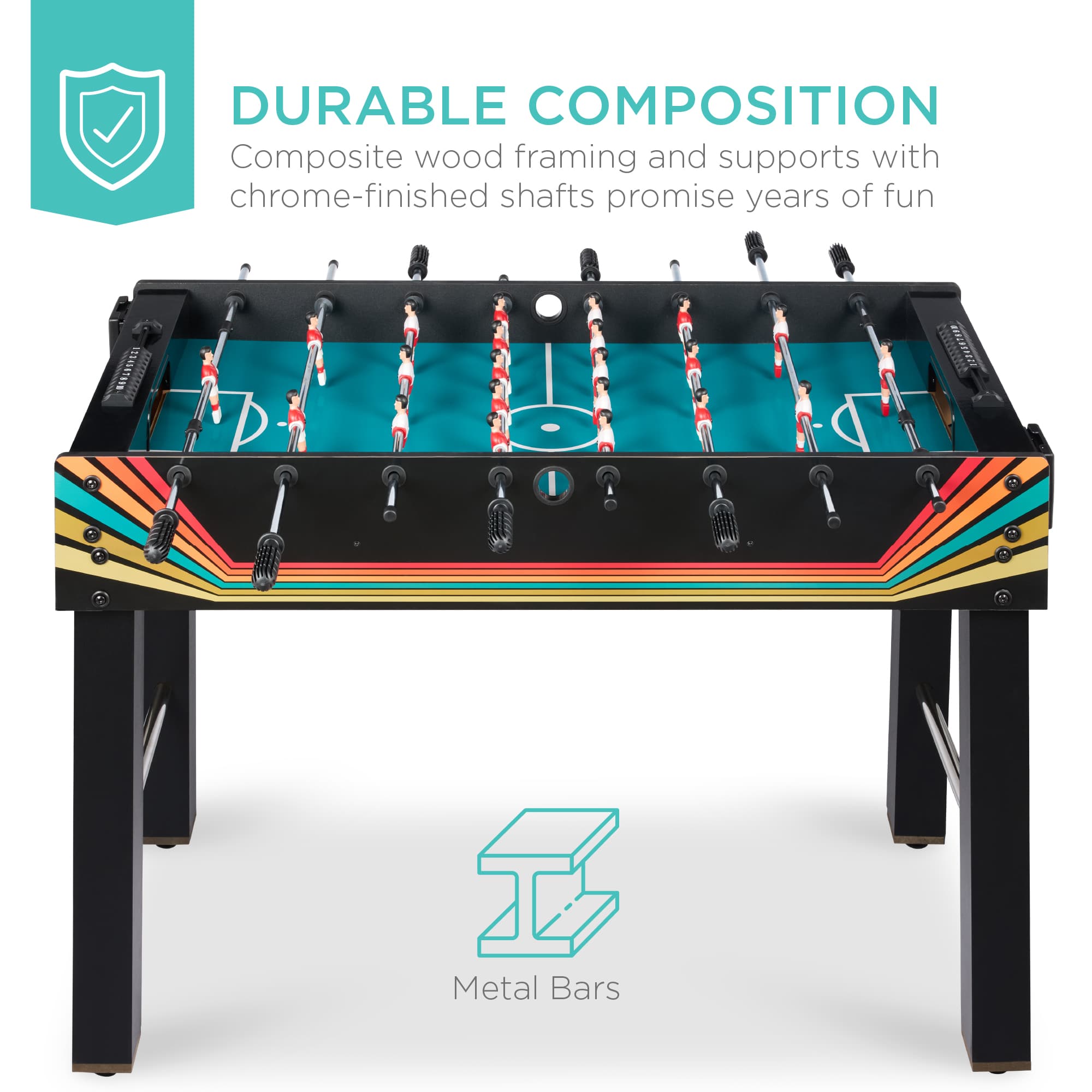Best Choice Products SKY8362 Multi-Game-Tables - View #3