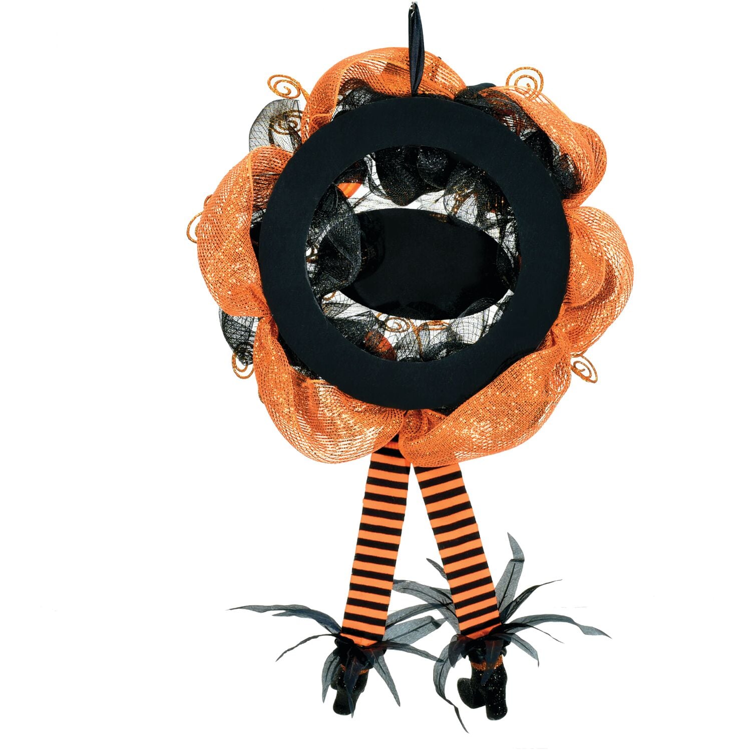 Haunted Hill Farm HHWRTHWTC-BLK Artificial-Halloween-Wreaths - View #11