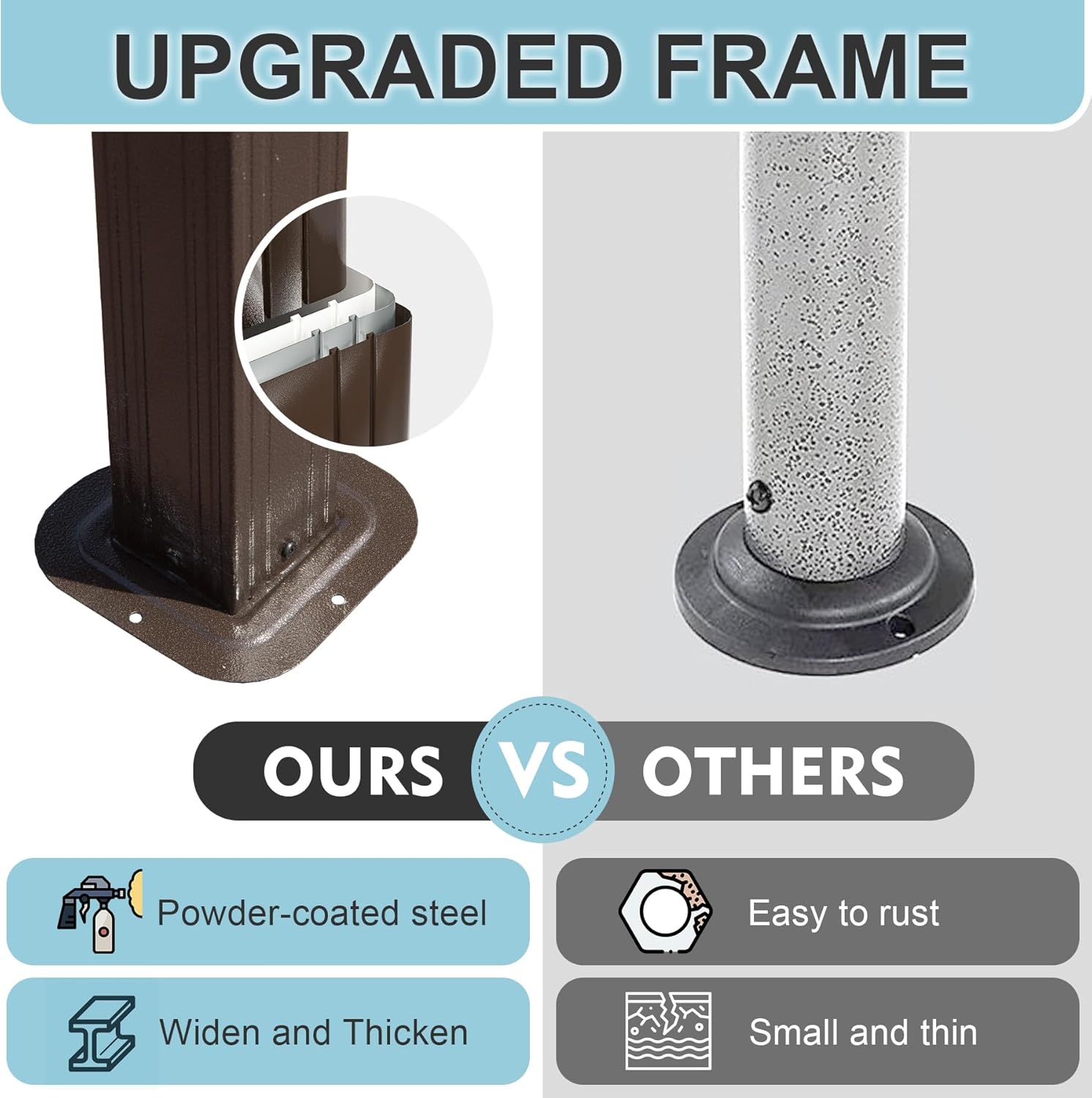 Kahomvis CREF-2QP109-03 Wood-Resin-Gazebos - View #8