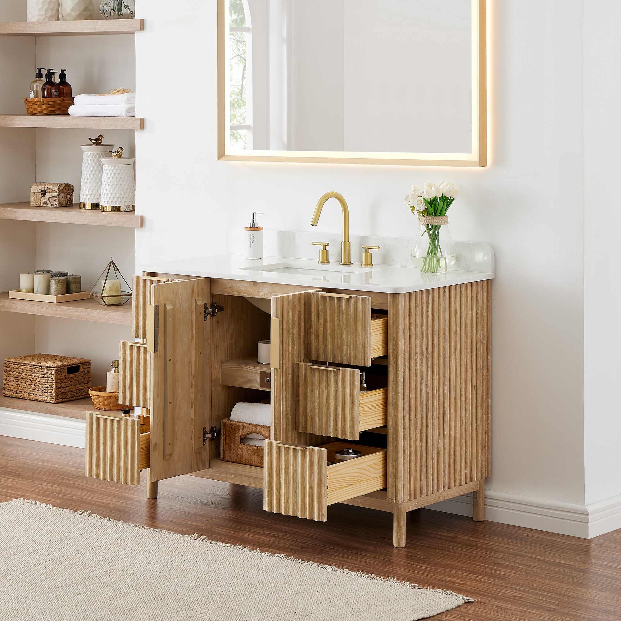 Altair 575048-WL-GW-NM Bath-Vanity-Combo - View #3