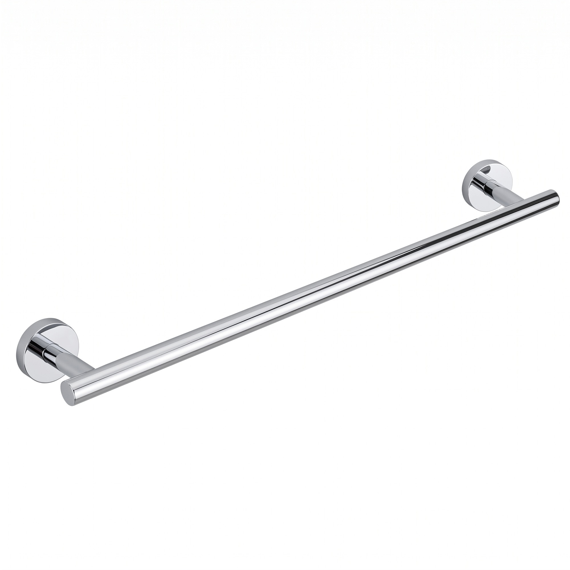 EVERSTEIN  23.6-in Chrome Wall-mount Single Towel Bar Stainless Steel
