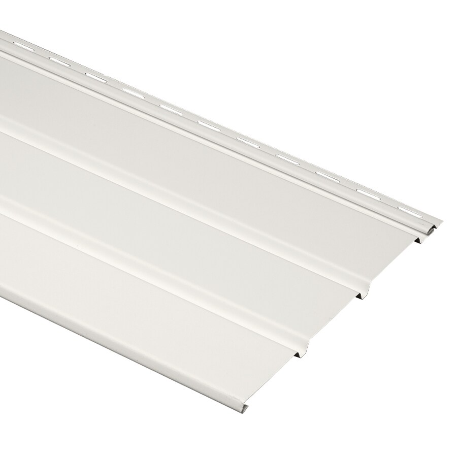 Durabuilt 230113 12-in x 144-in 910 Linen Vinyl Solid Soffit