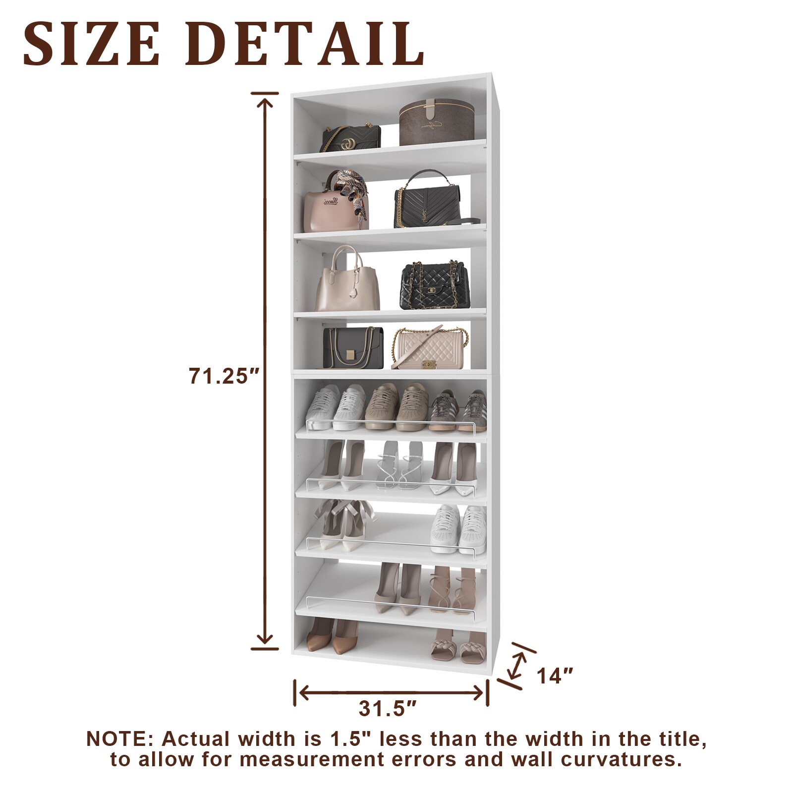 LUXEYARD LO-MODEL2-31-ZJL Wood-Closet-Kits - View #8