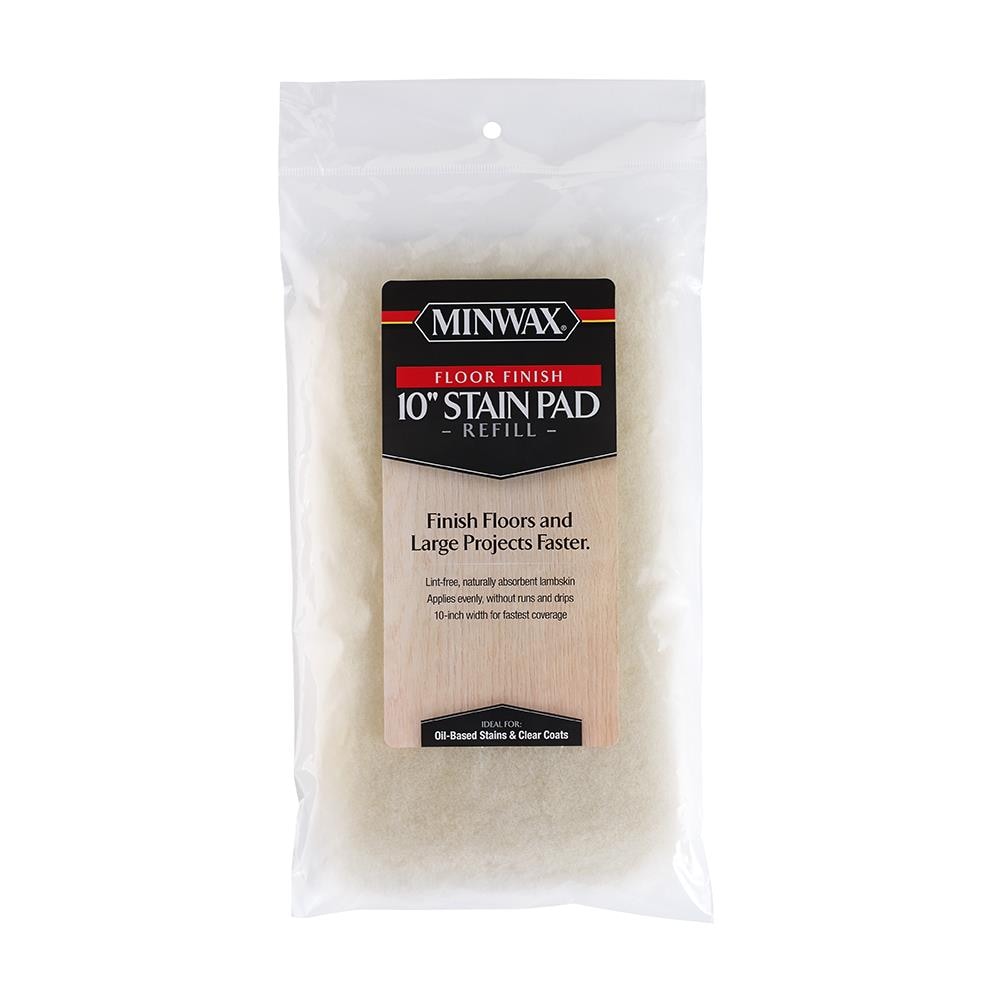 Minwax 427130100 1-in x 6.5-in Lambskin Stain pad