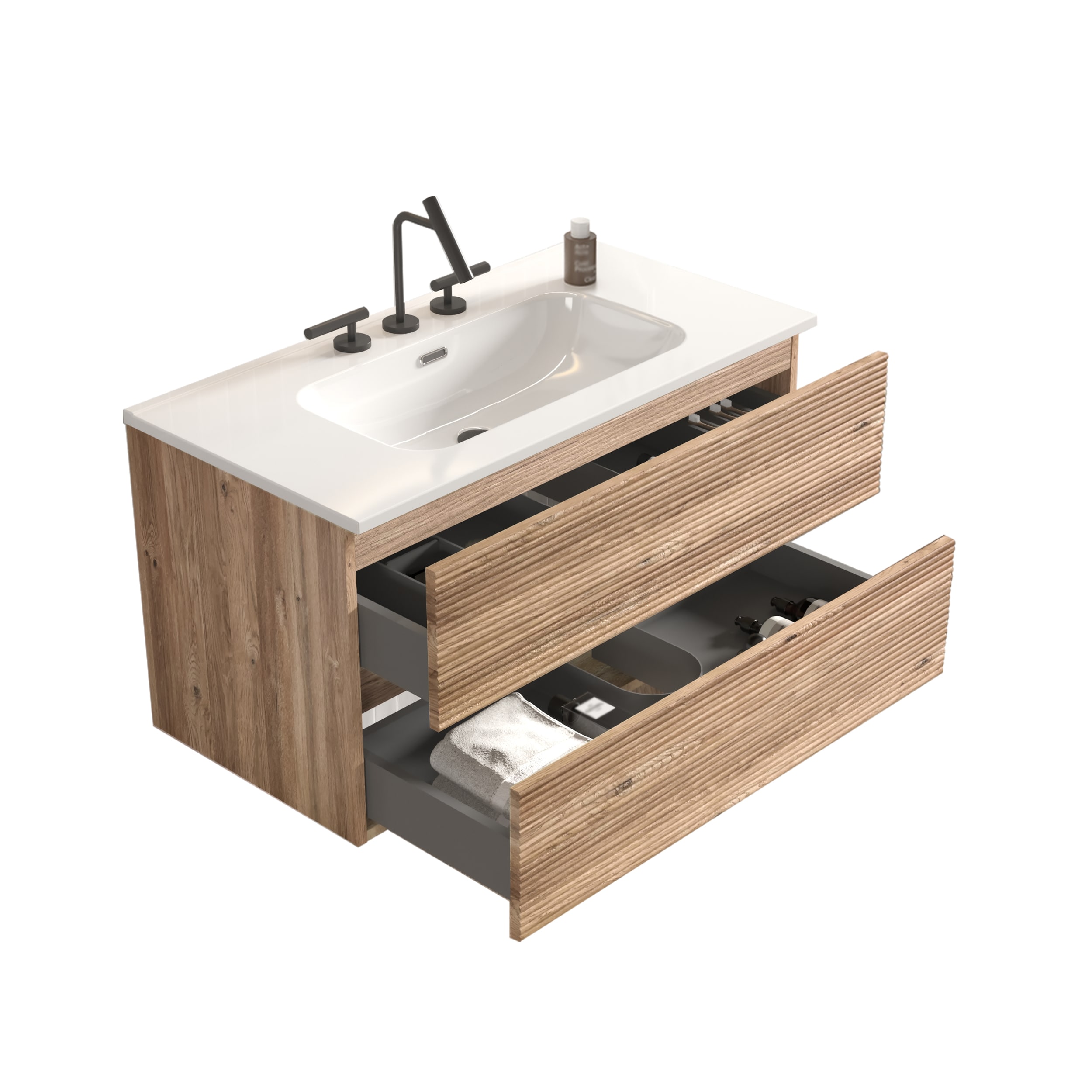 Afhocomp MOABBV1036RW Bath-Vanity-Combo - View #10