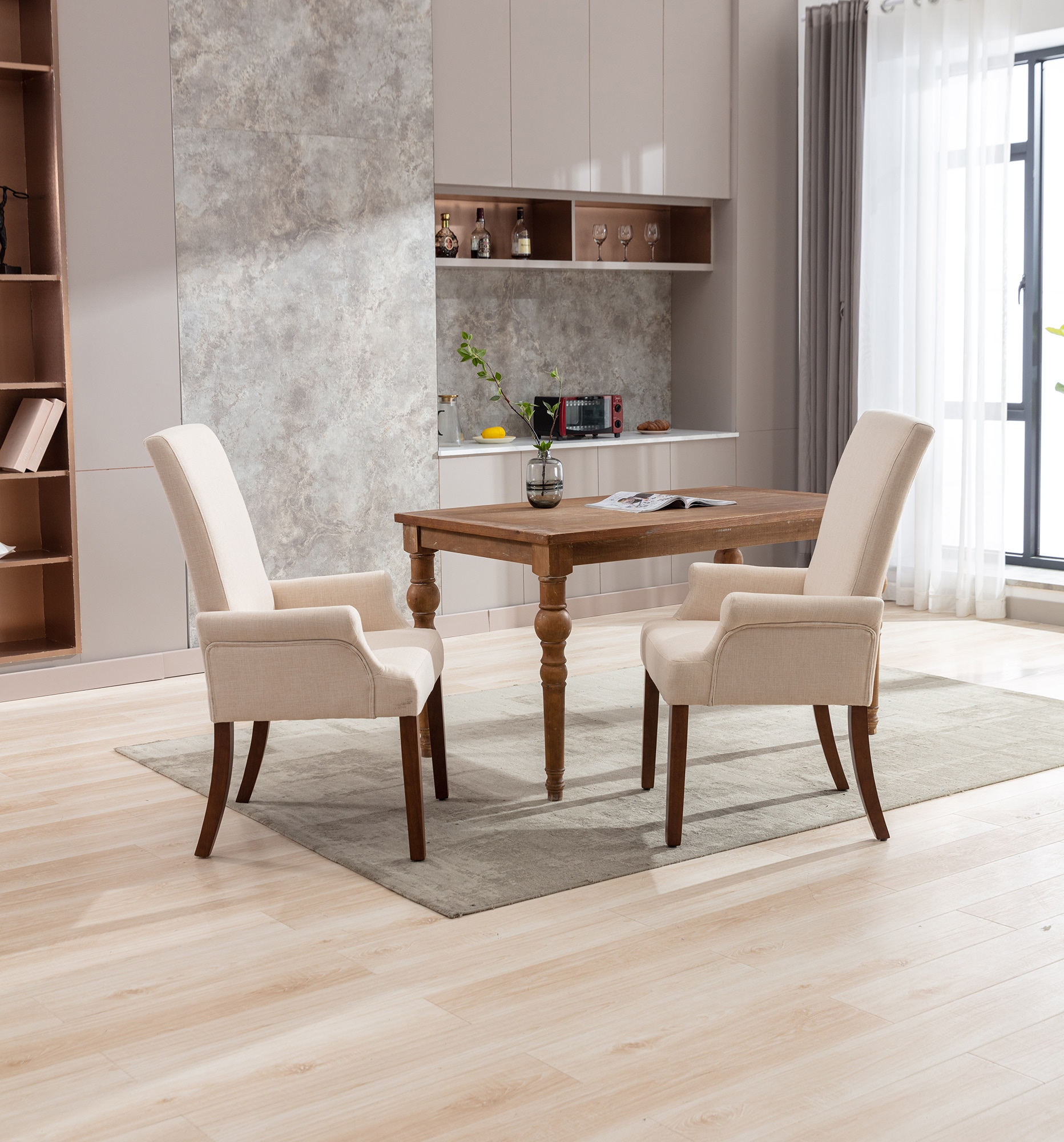 Clihome PH30-2-CHAIRS-GRAY Dining-Chairs - View #5