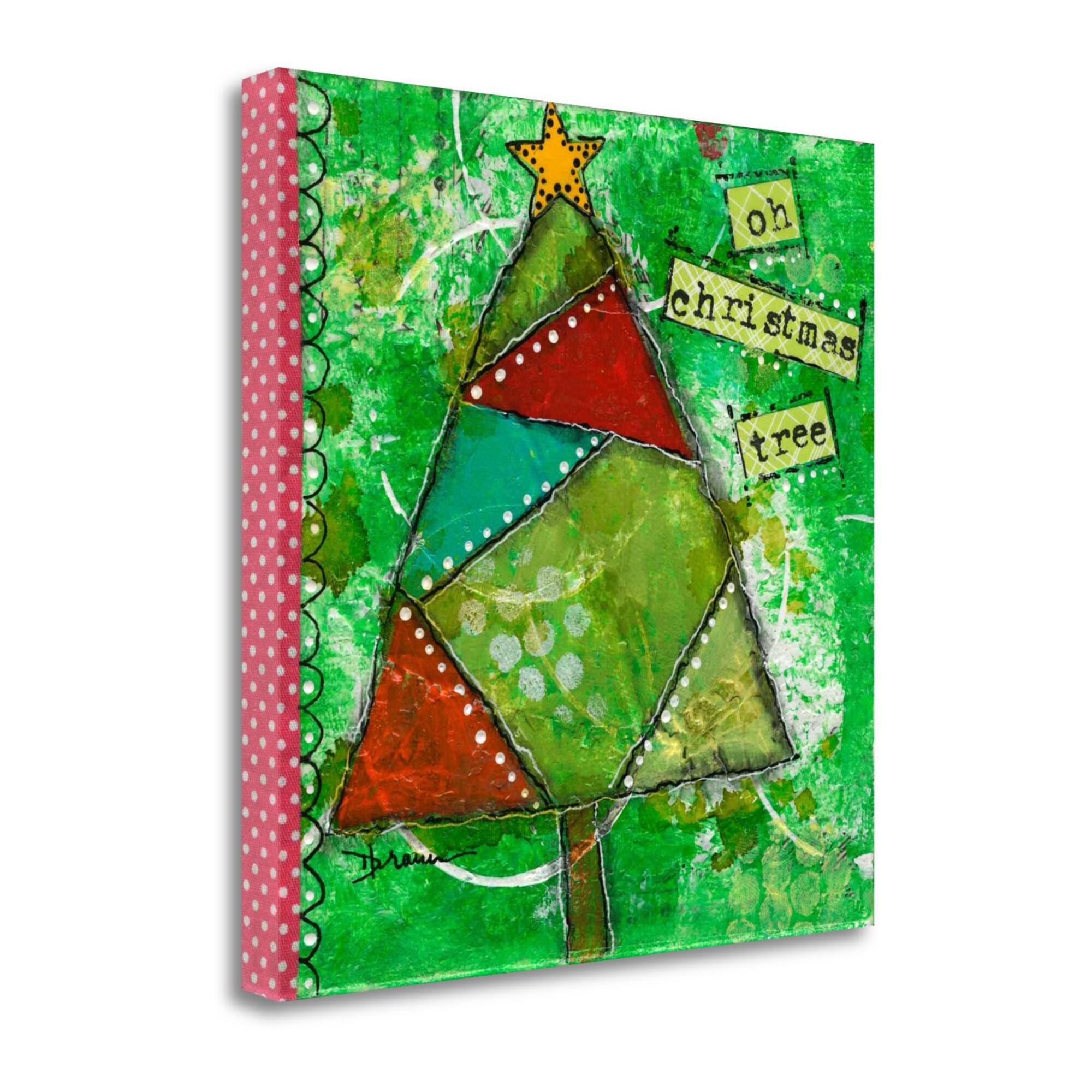 Tangletown Fine Art SBBD1080-3030C Frameless 30-in H x 30-in W Inspirational Canvas Print
