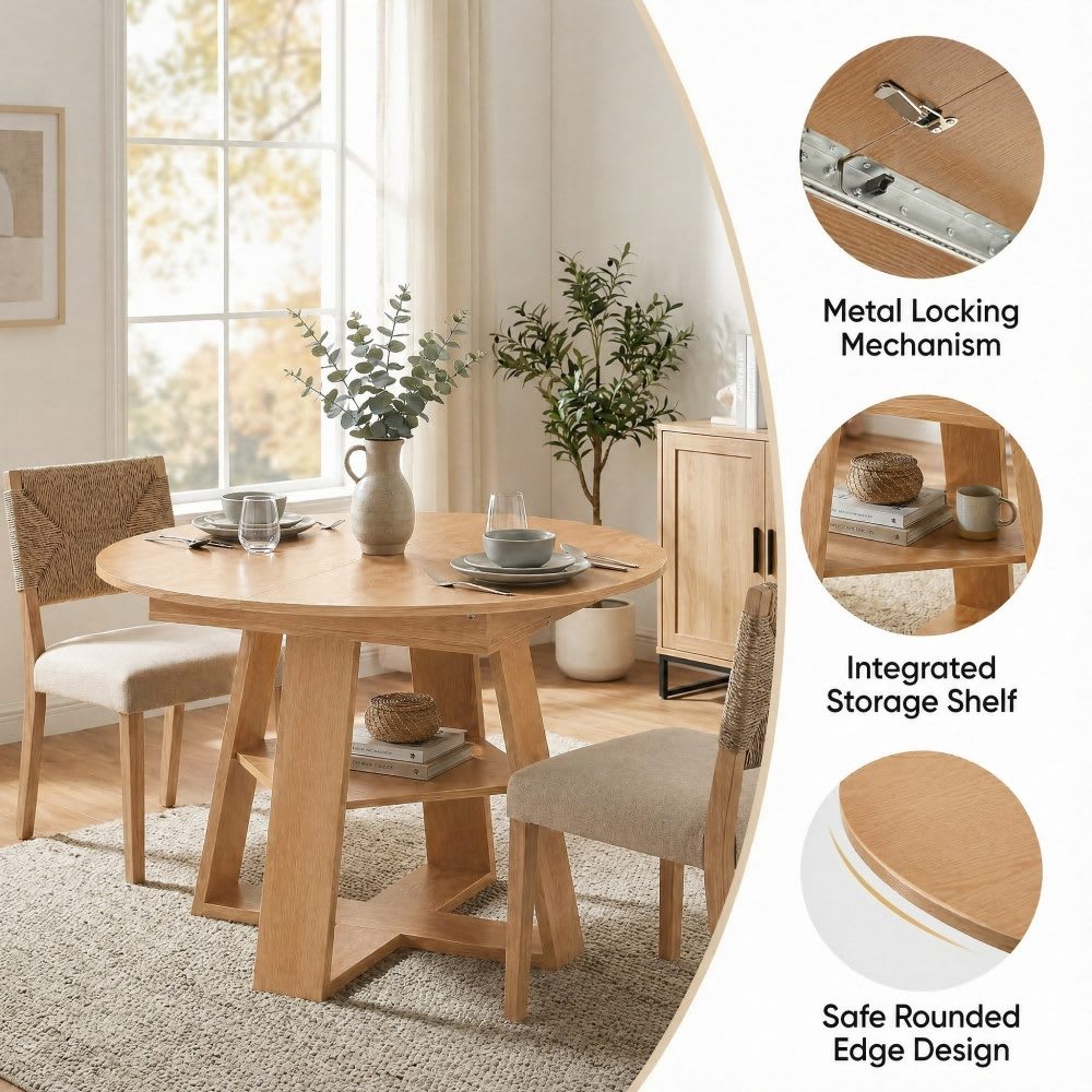 Coolbibila GLOOM-TABLE-NATURAL Dining-Tables - View #7