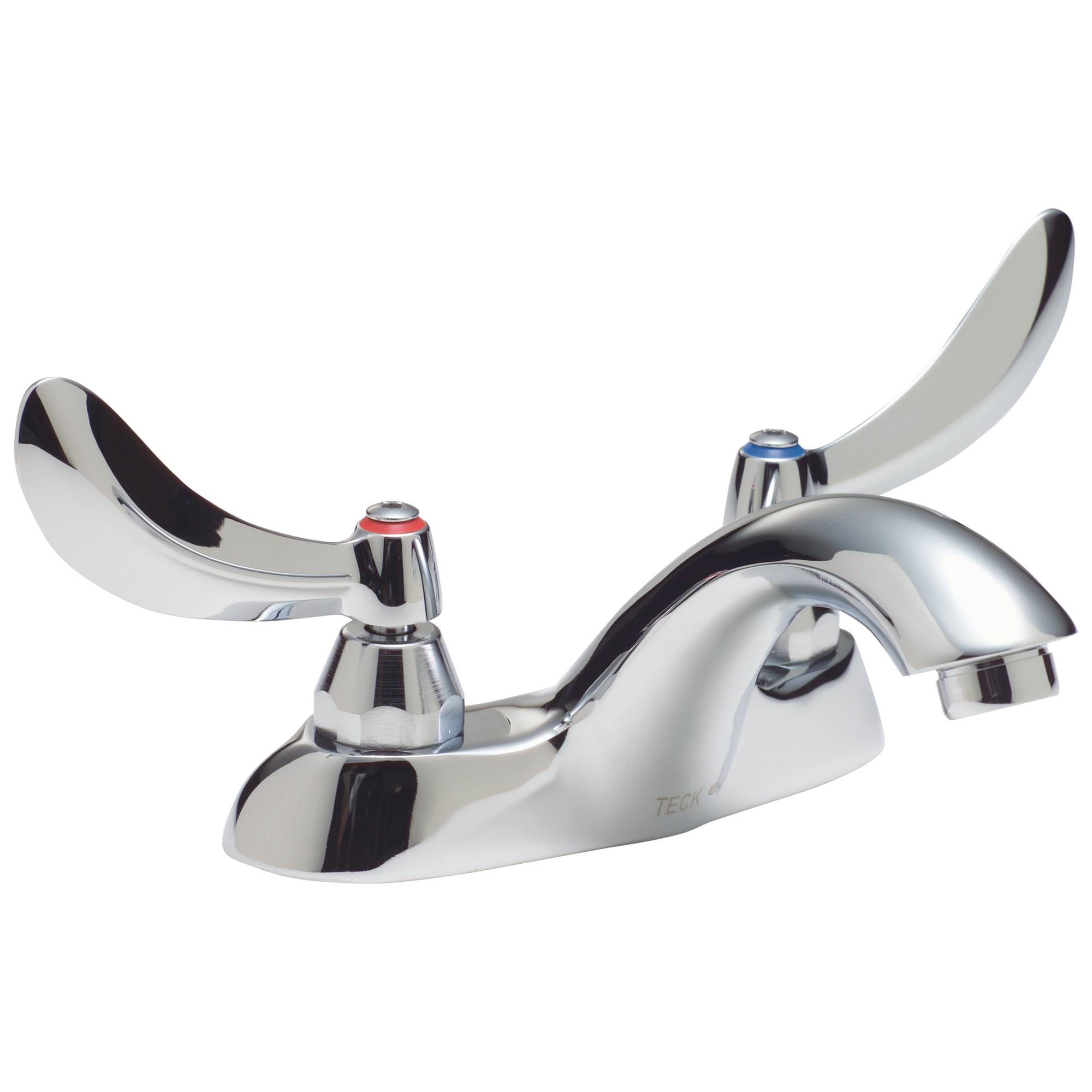 Delta 21C144 Commercial Chrome 4-in centerset 2-Handle WaterSense Bathroom Sink Faucet