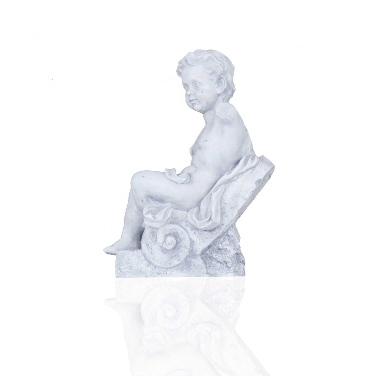 HomeRoots 364247 Gold Resin Modern Statue