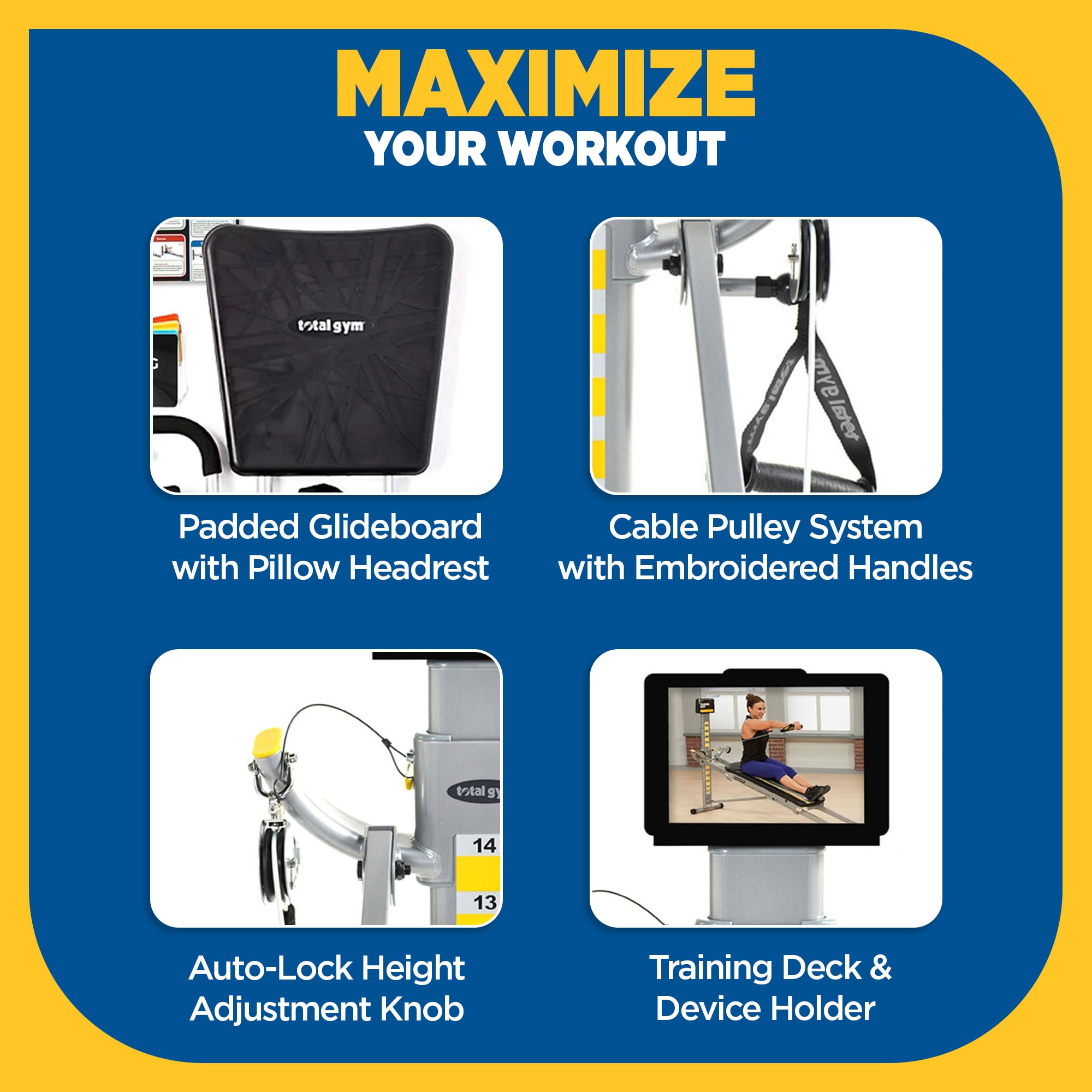 Total Gym TGFAY Sports-Equipment - View #4