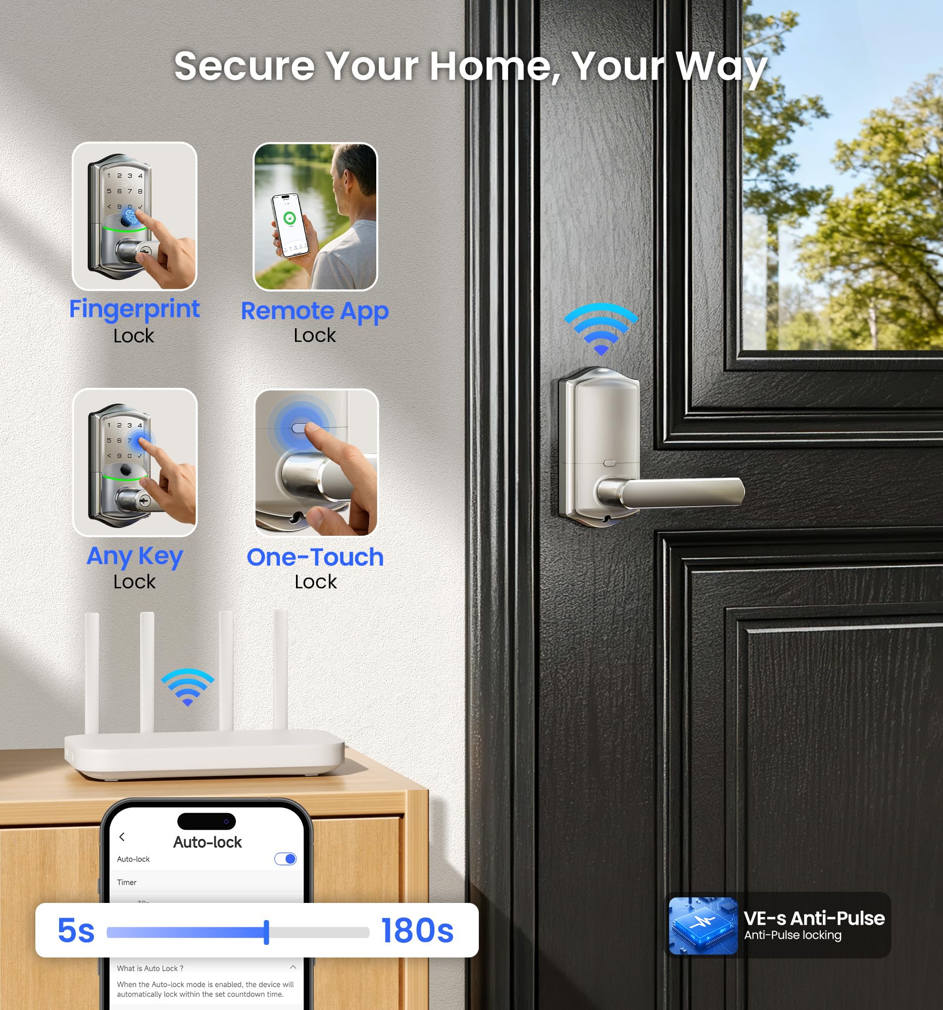 Phyfalip LPF0804P366 Electronic-Door-Locks - View #6