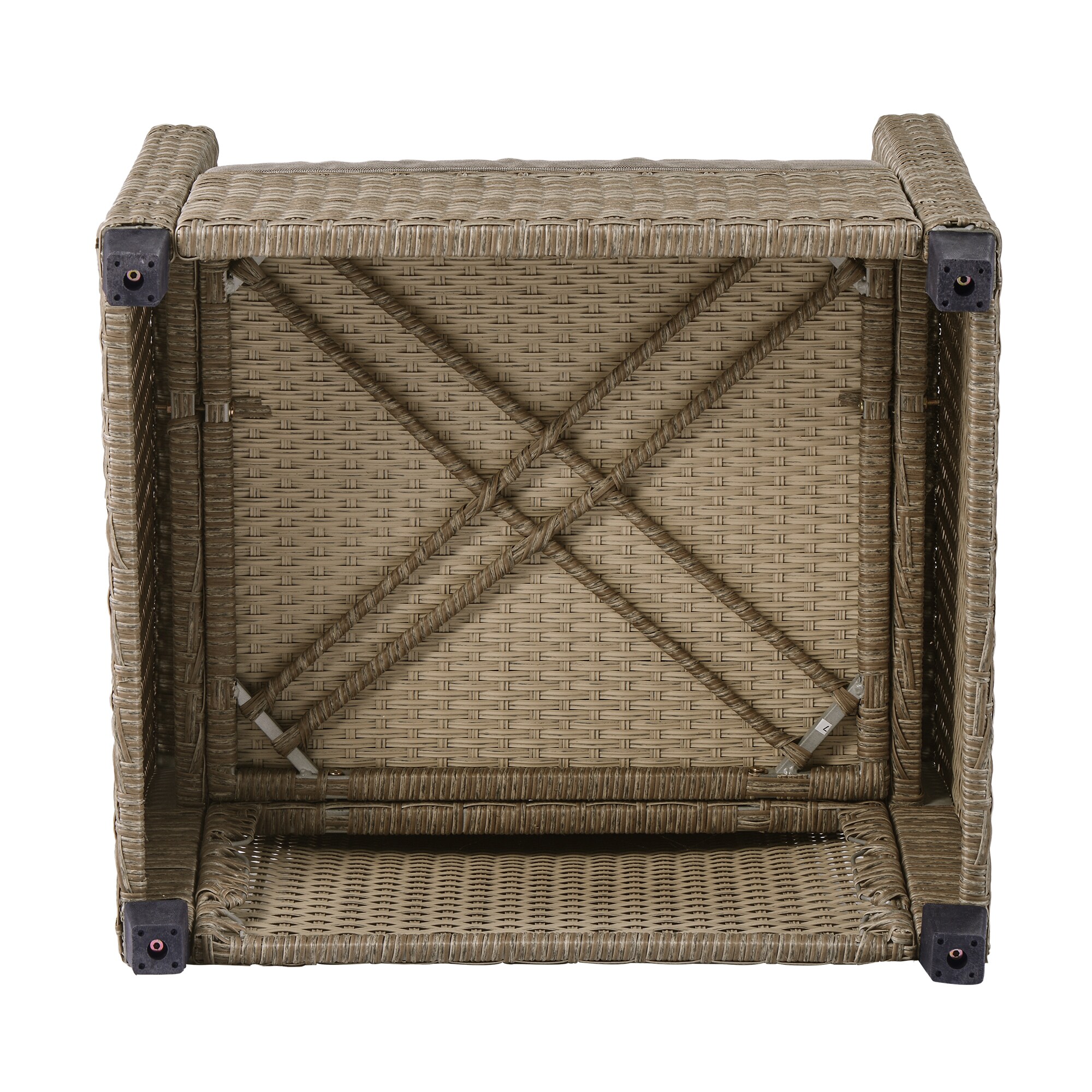 Direct Wicker DWS-112E-BEBR Patio-Conversation-Sets - View #15