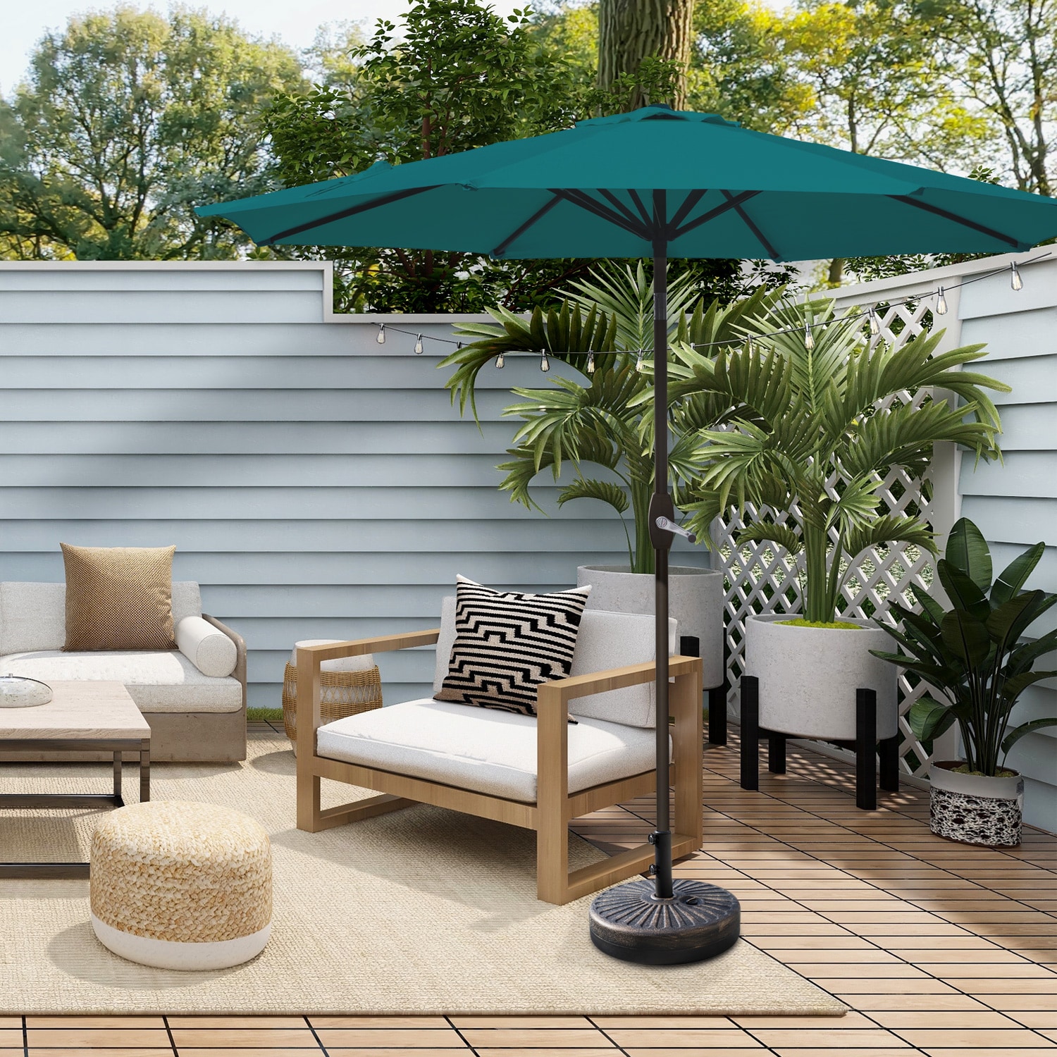 Westin Furniture 9806141-981RD-BZ Umbrellas-2 - View #2