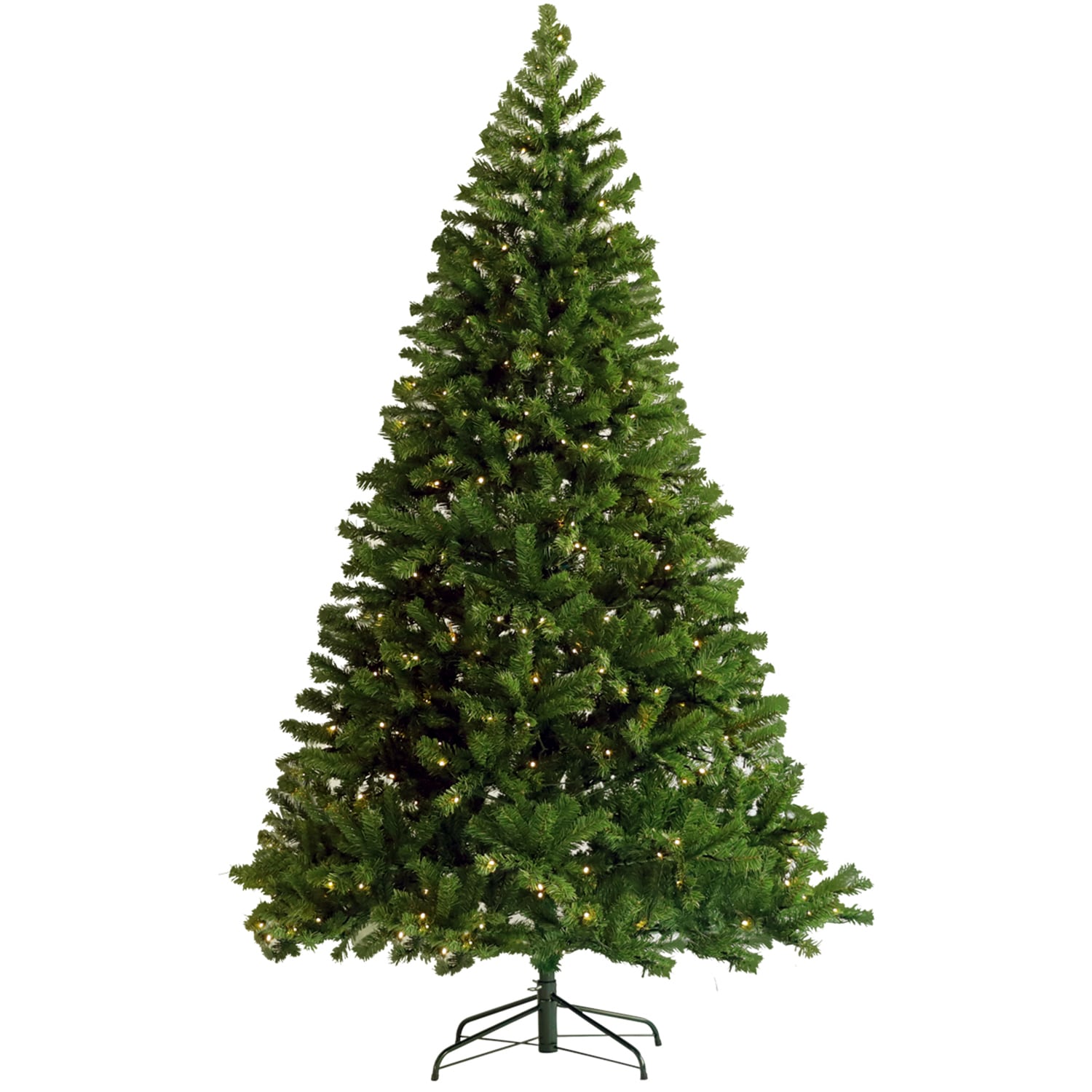 Bybafun YA7200014 6-Feet Pre-lit Artificial Christmas Tree with Clear LED Lights