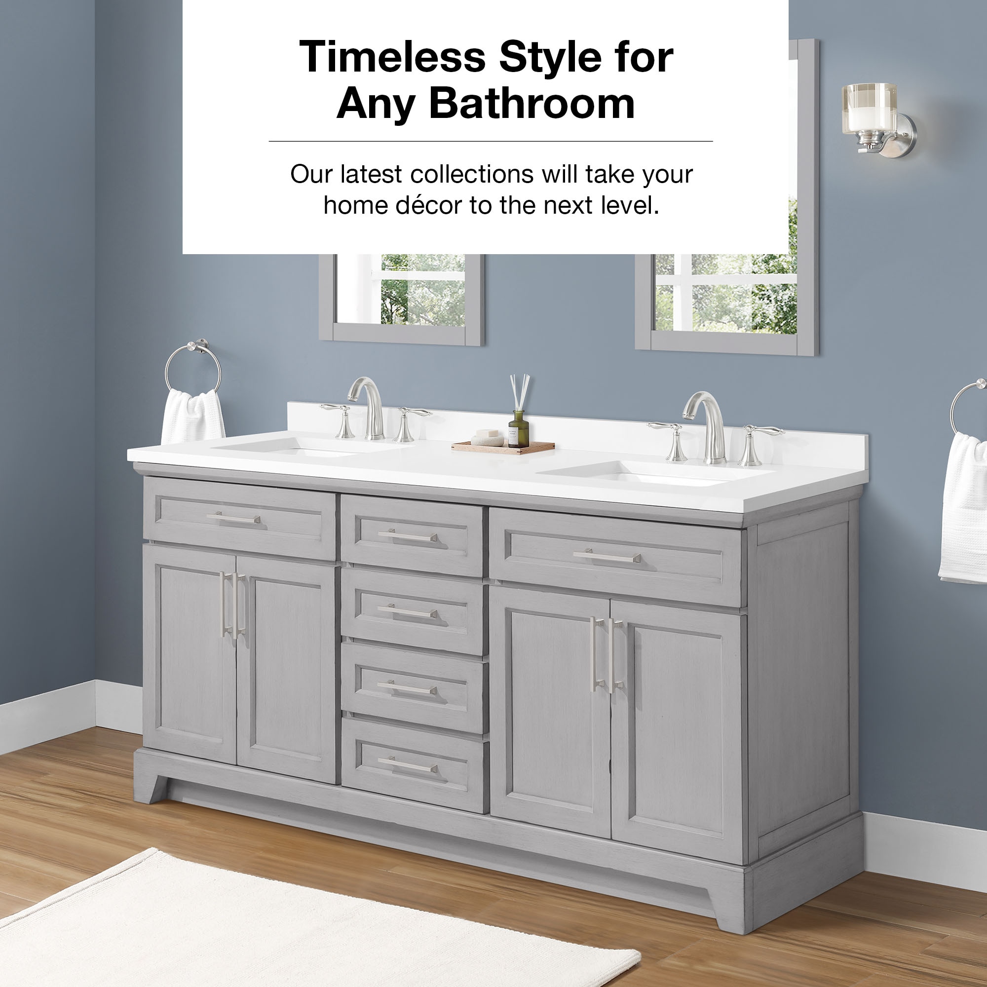 allen + roth FELIX-72VG Bath-Vanity-Combo - View #12
