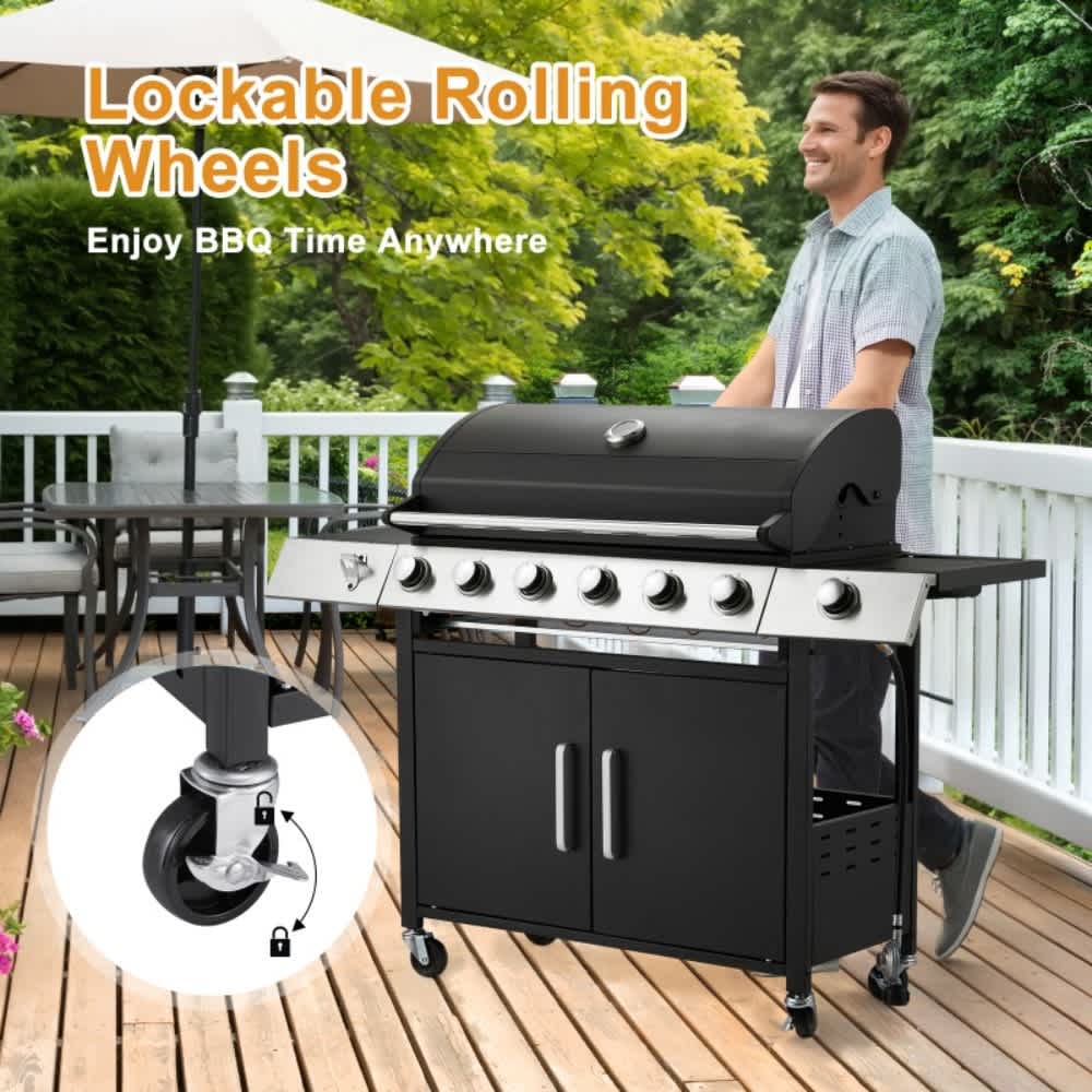 U-HOMY LY-189BK-OT Gas-Grill - View #4