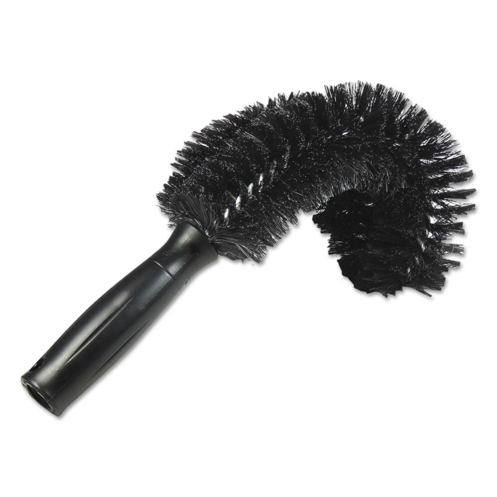 Unger StarDuster Pipe Brush Duster, 11-in, Black Handle - Curved