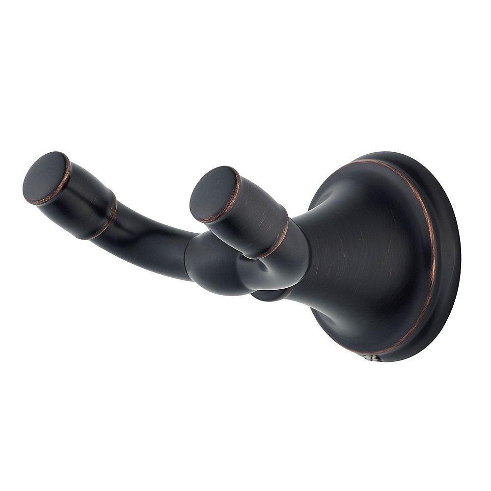 Pfister Northcott Double Hook Tuscan Bronze Towel Hook