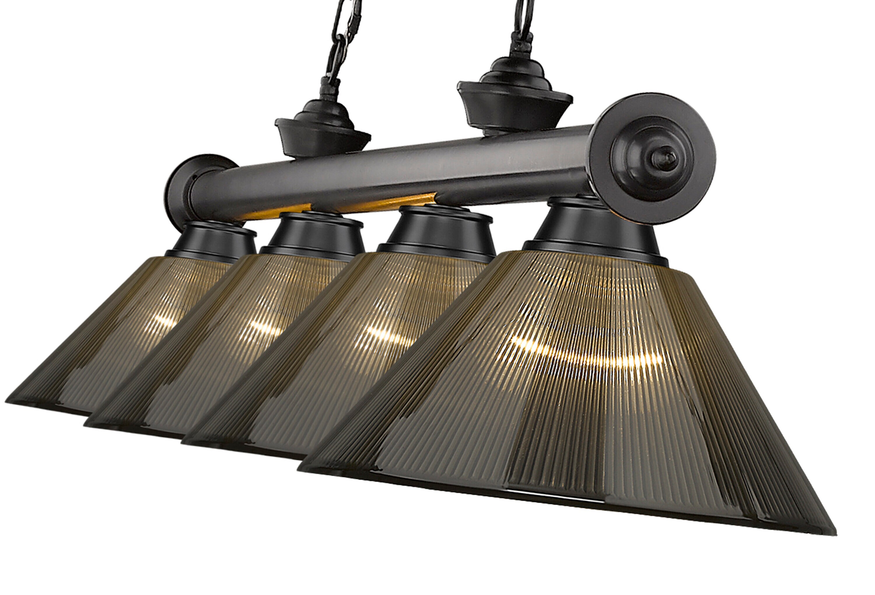 Z-Lite 2306-4BP-ARS Pool-Table-Lighting - View #4