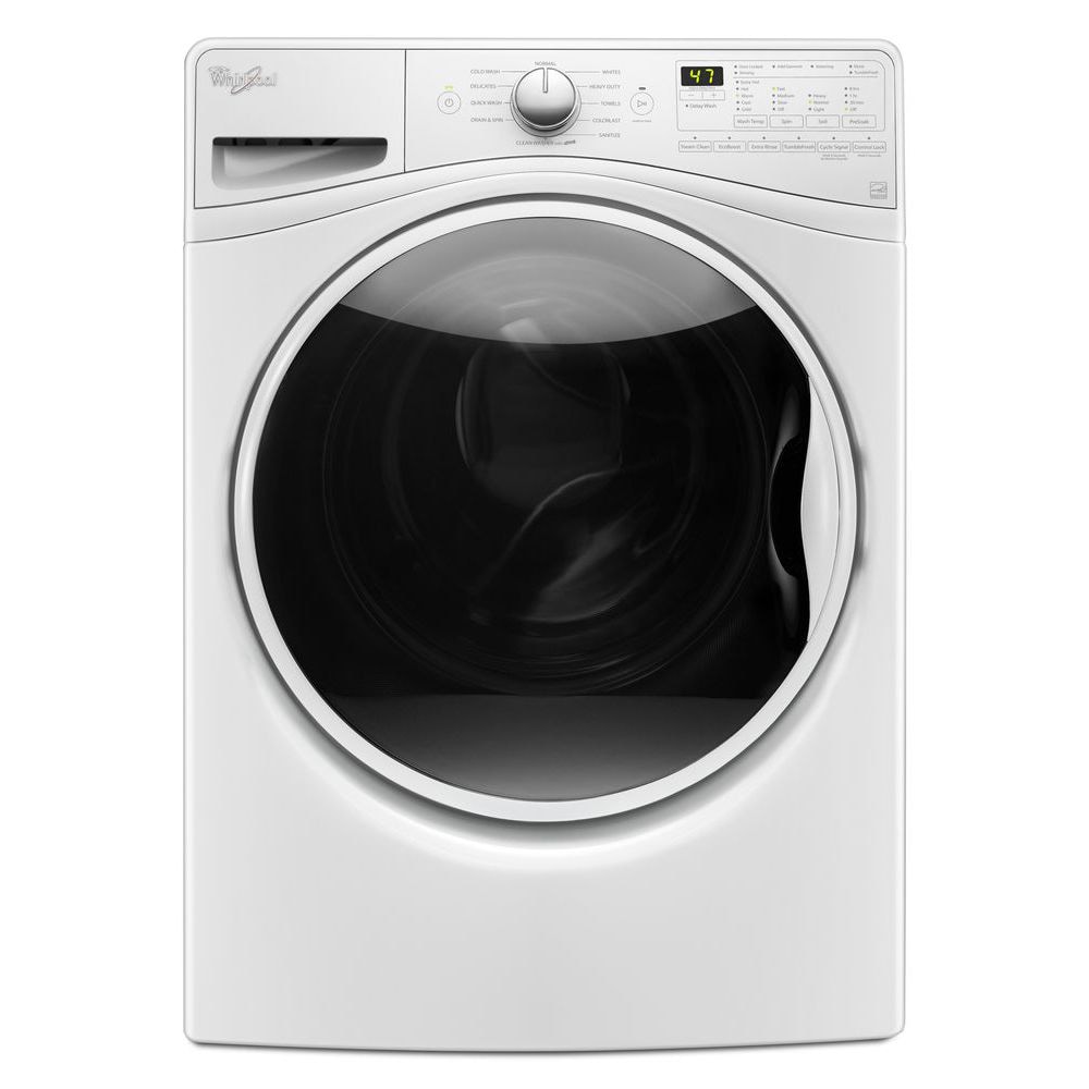 Whirlpool WFW85HEFW High Efficiency Stackable Steam Cycle Front-Load Washer (White) ENERGY STAR