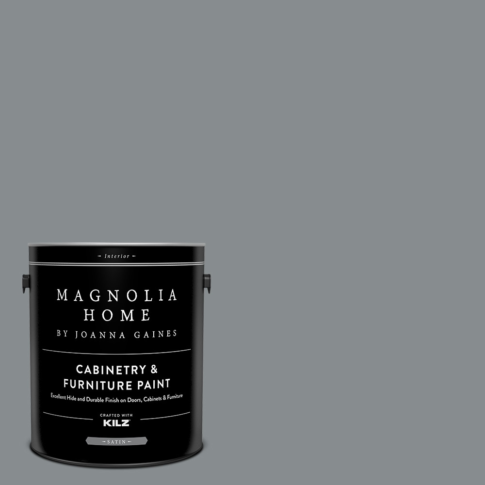Magnolia Home MAG128-4141123  by Joanna Gaines Satin Deep Rock MAG128 Tintable Cabinet Furniture Paint Enamel ( 1-gallon )