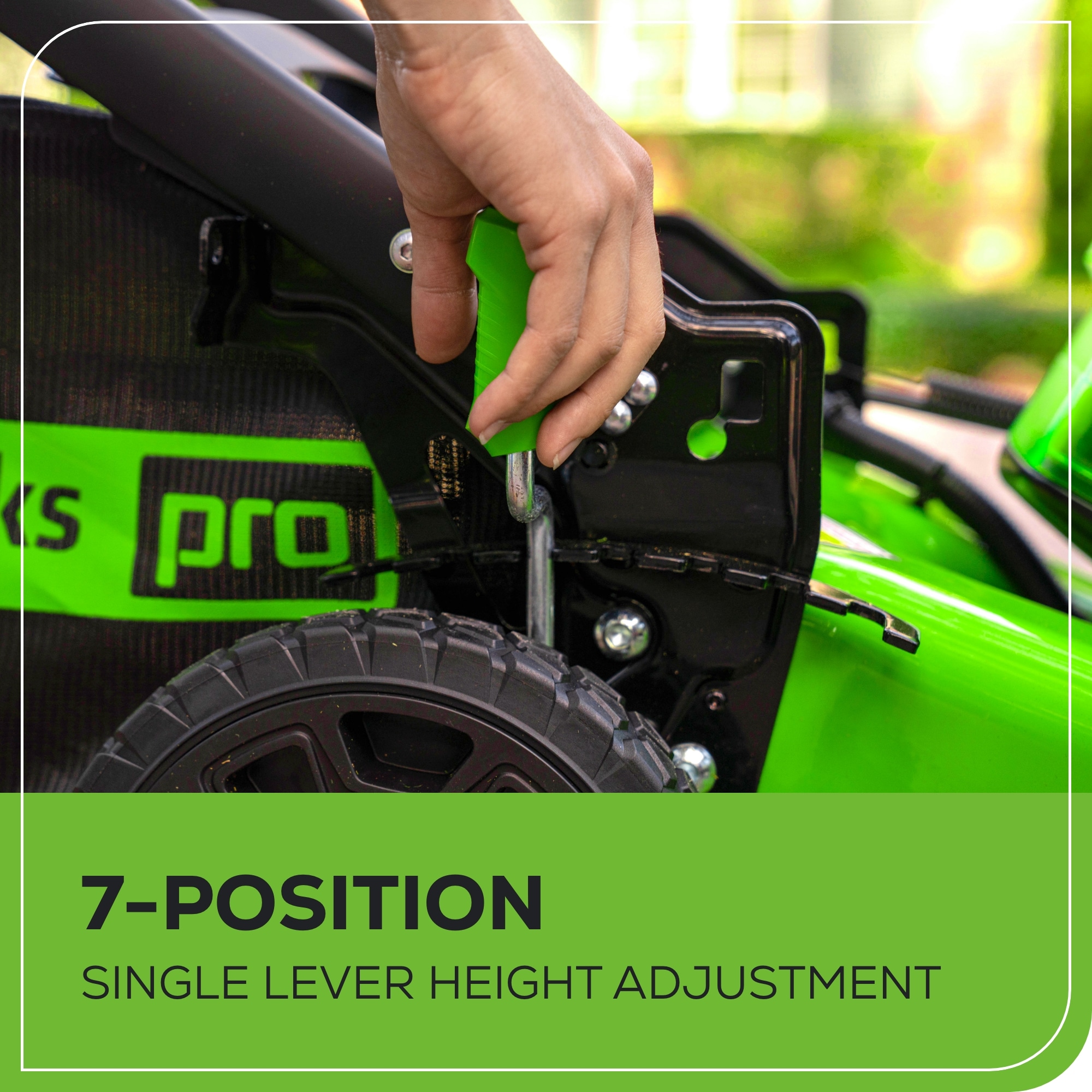 Greenworks MO80L511 Cordless-Elec-Push-Mowers - View #8