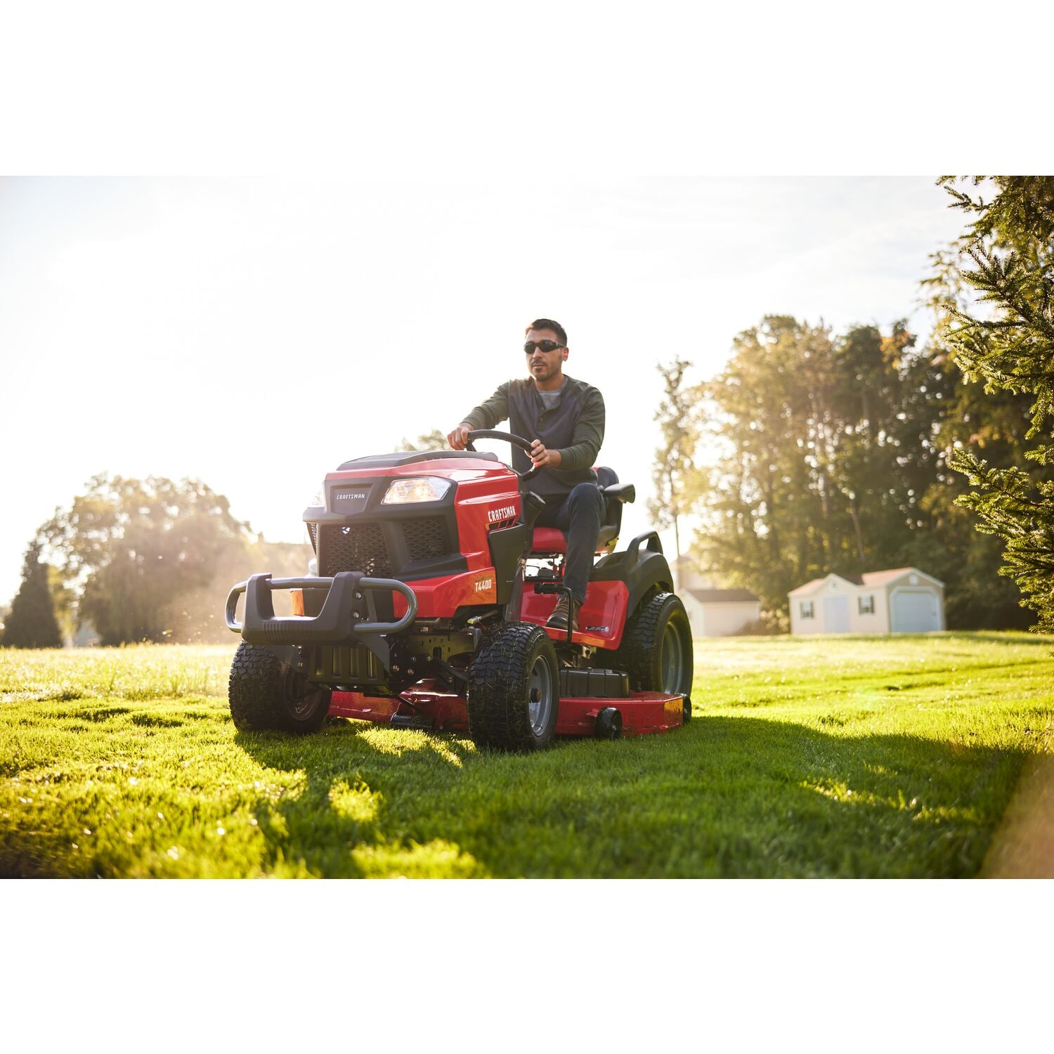 Riding mowers best sale at lowe's