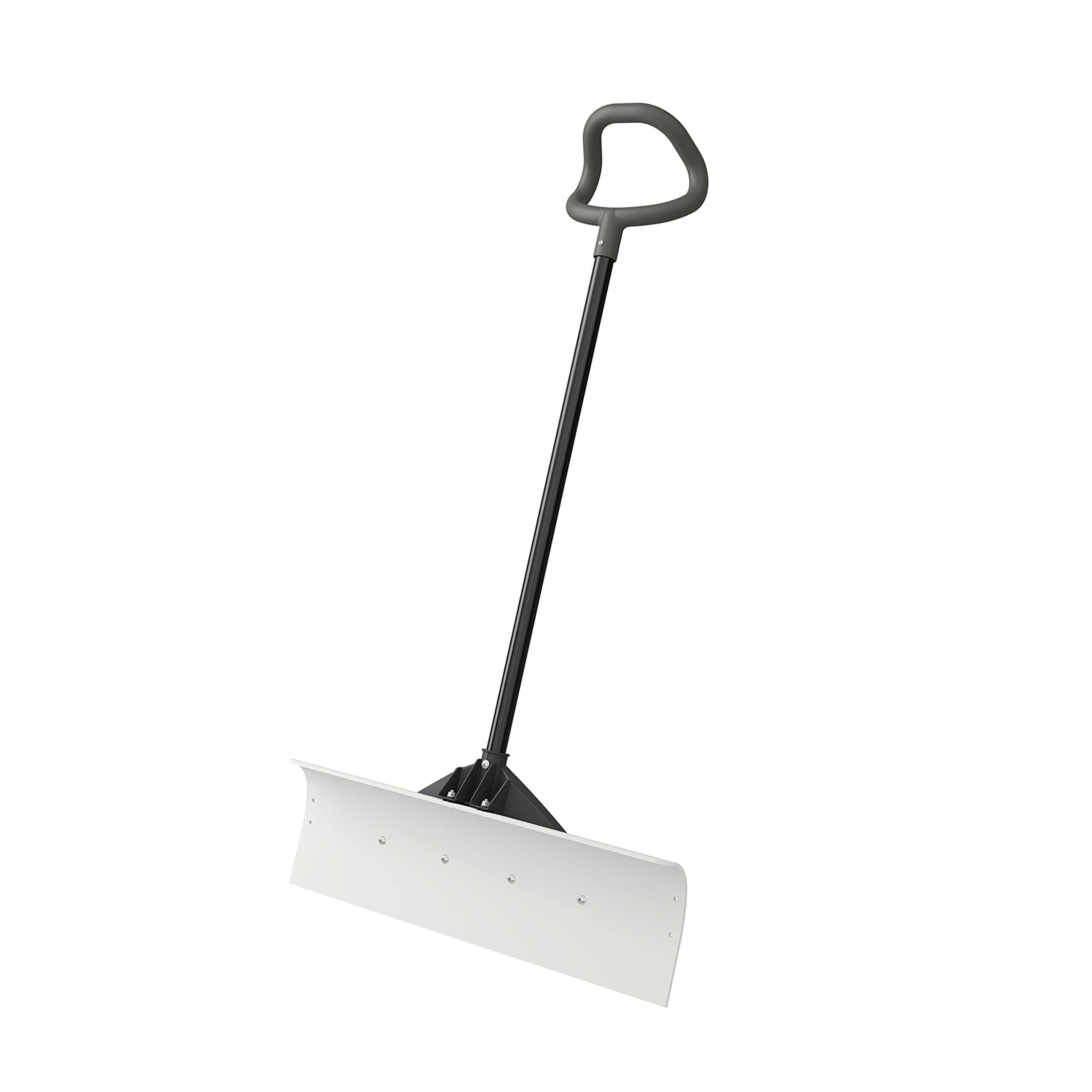 Suncast  30-Inch Snow Pusher with Steel Core Shade and Non-Stick Blade Surface Ideal for Driveways Walkways and Sidewalks Made in The USA