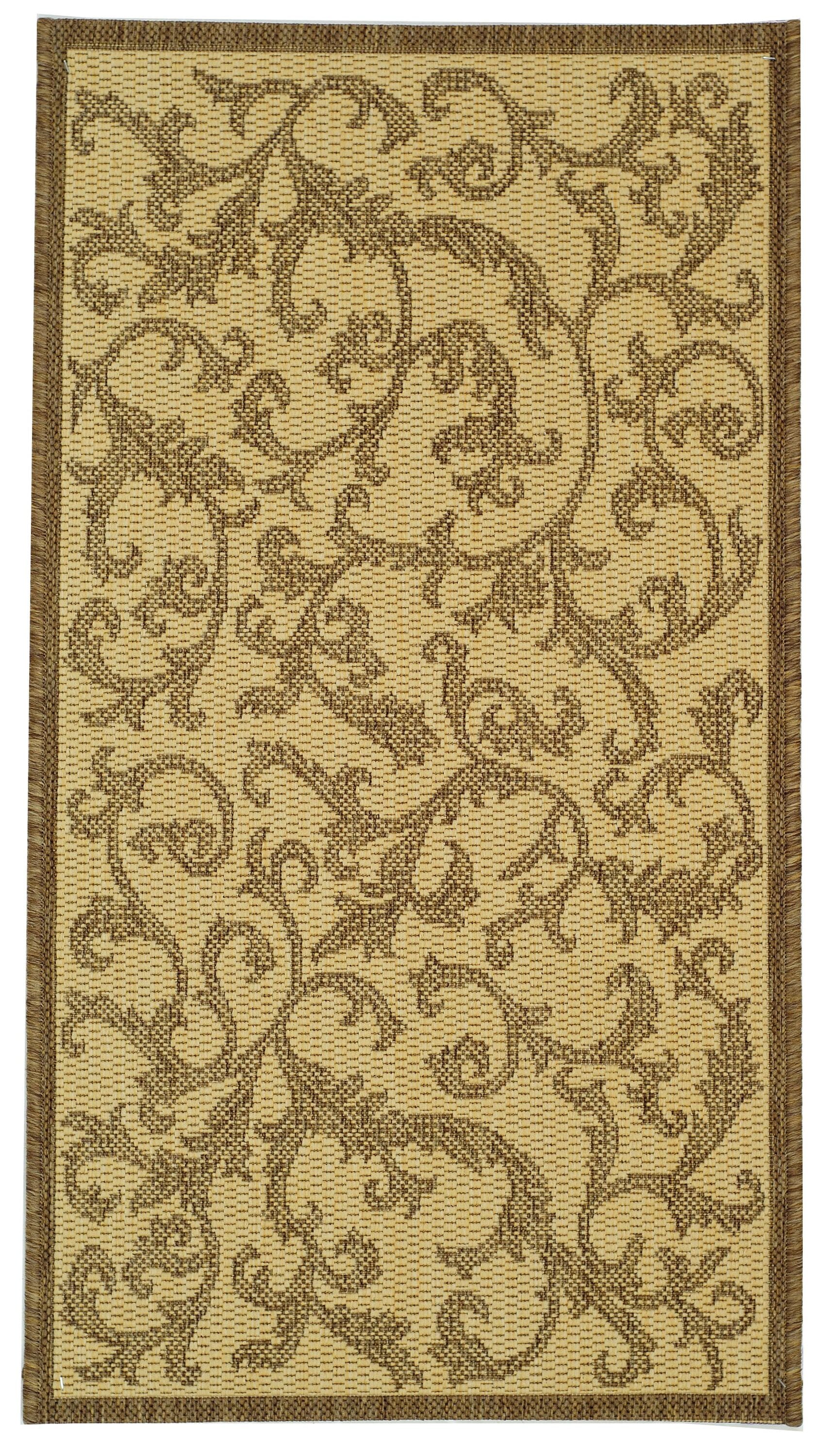Safavieh - Courtyard 2653 Nat/Brn 2 X 4 Area Rug