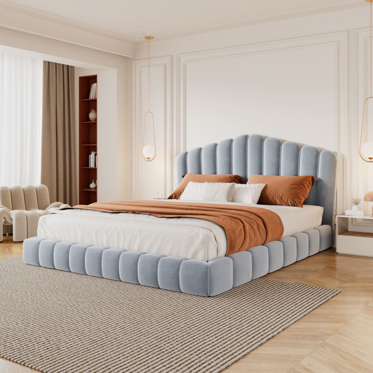 Streamdale Furniture BS701P360713C beds - View #2