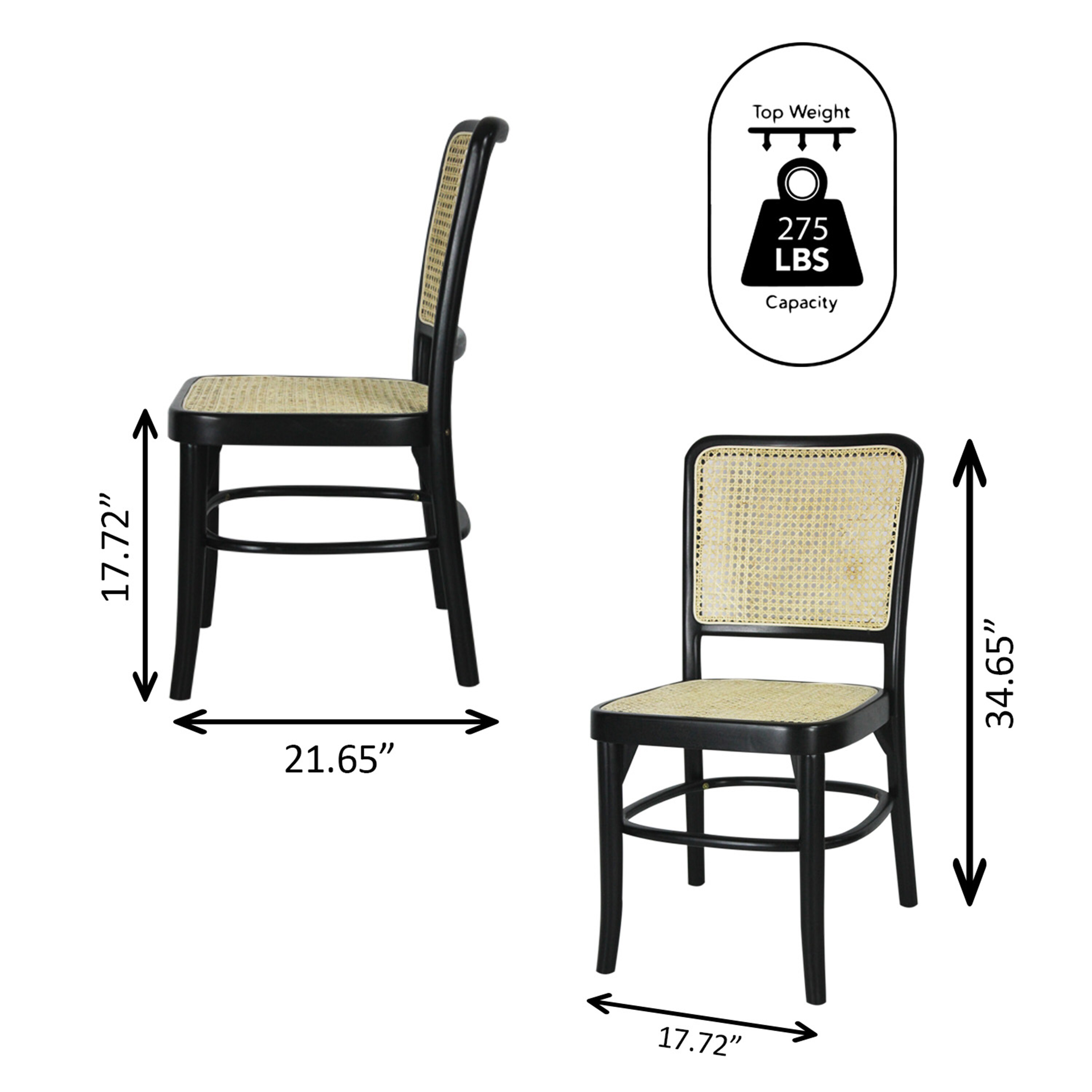 JONATHAN  Y DNG1002B-SET2 Dining-Chairs - View #4