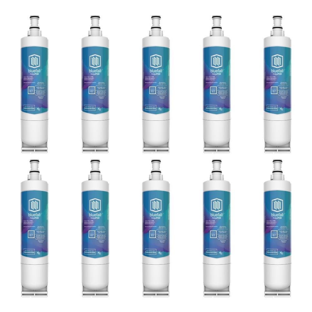 Bluefall BF-EDR5RXD1-10PACK Twist-in Refrigerator Water Filter FridgePod 10-Pack