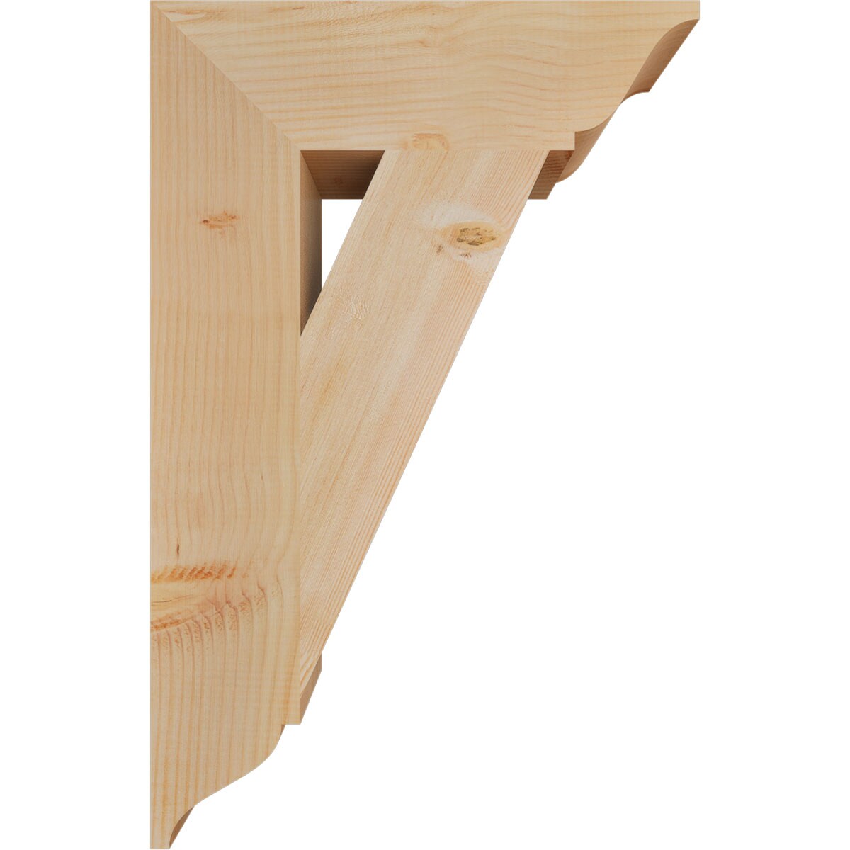 Ekena Millwork BKT06X22X34TRA01SDF Exterior-Brackets-Braces - View #3