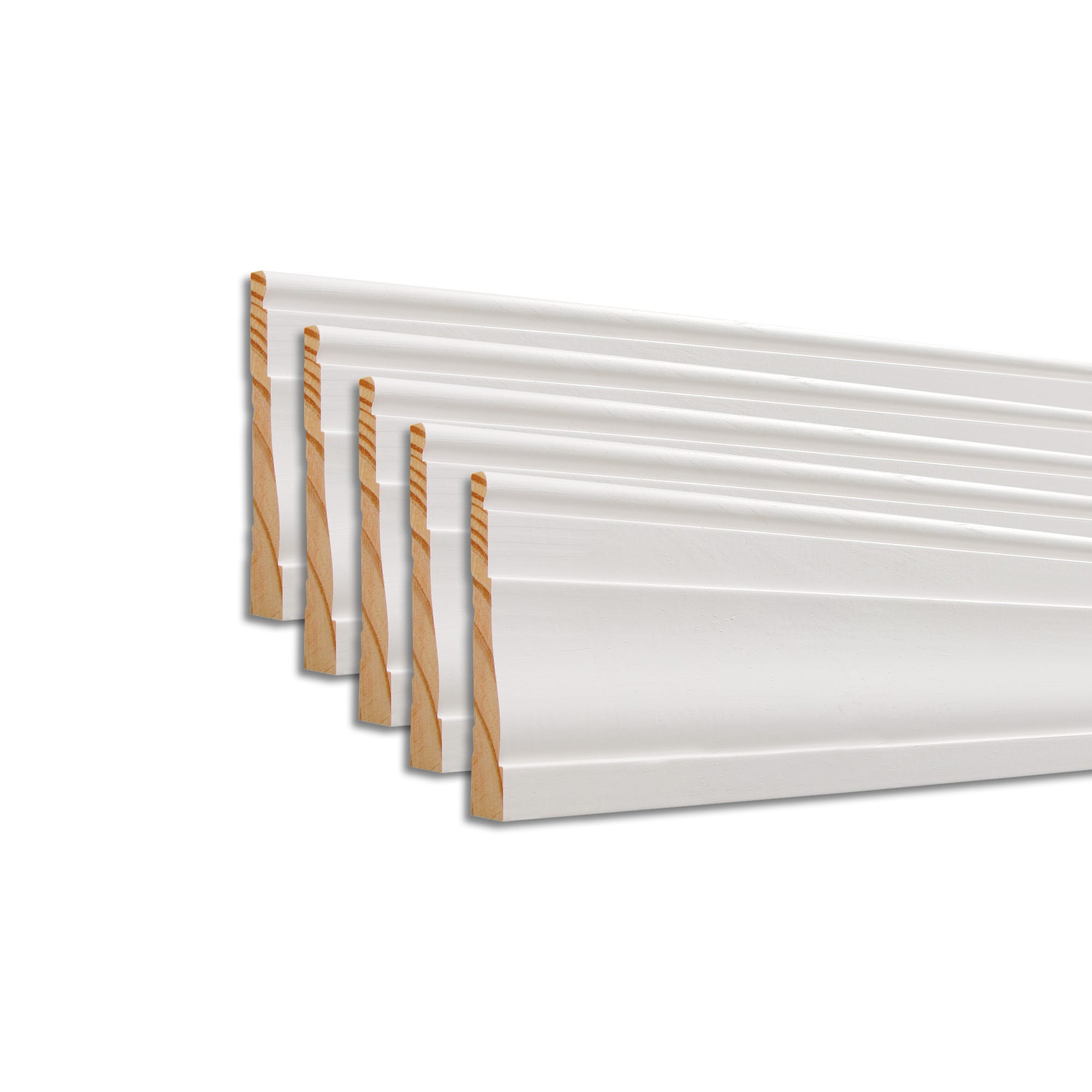 RELIABILT D 445 8 FJPMD 11/16-in x 3-1/4-in x 8-ft Primed Pine 445 Casing 5 -Pack