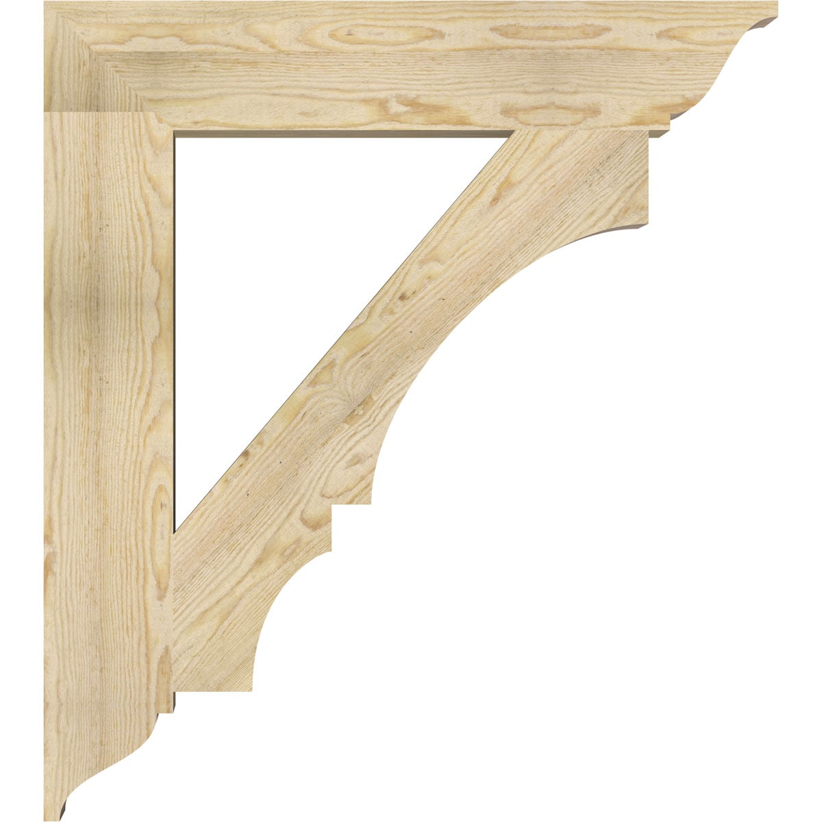 Ekena Millwork BKT06X34X38BOA01RDF Exterior-Brackets-Braces - View #3