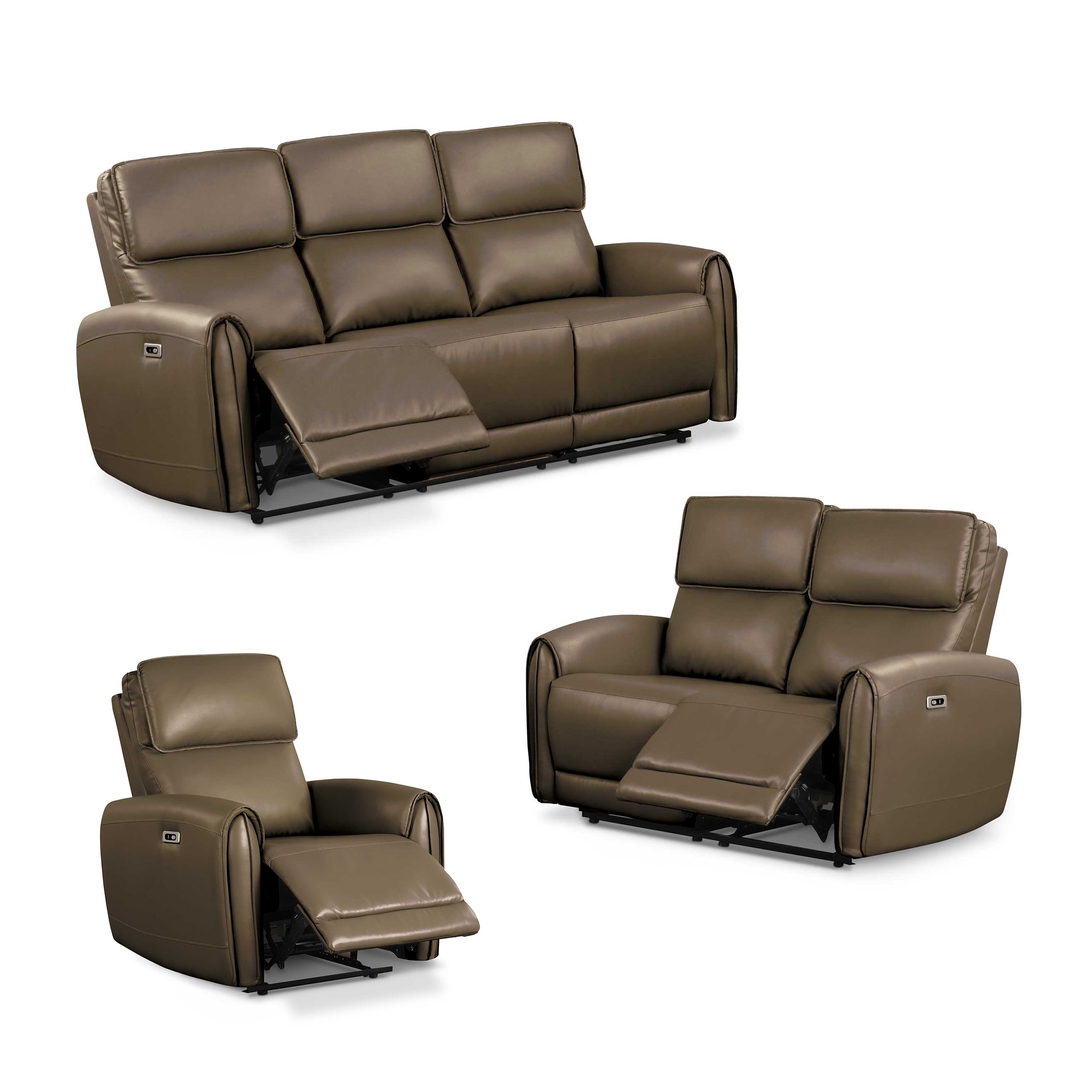 Furniture of America IDF6012LBPM-3PC Living-Room-Sets - View #2