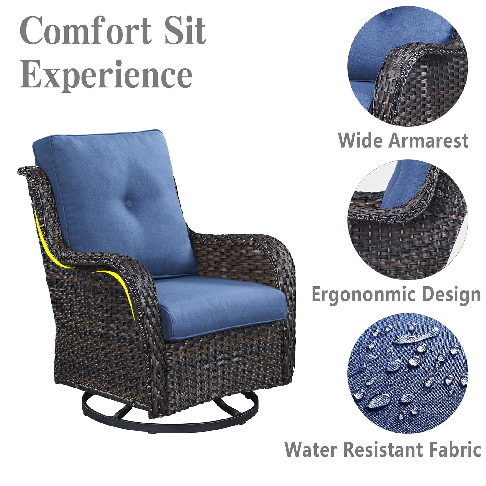 Rilyson FS013023098-1 Patio-Conversation-Sets - View #5