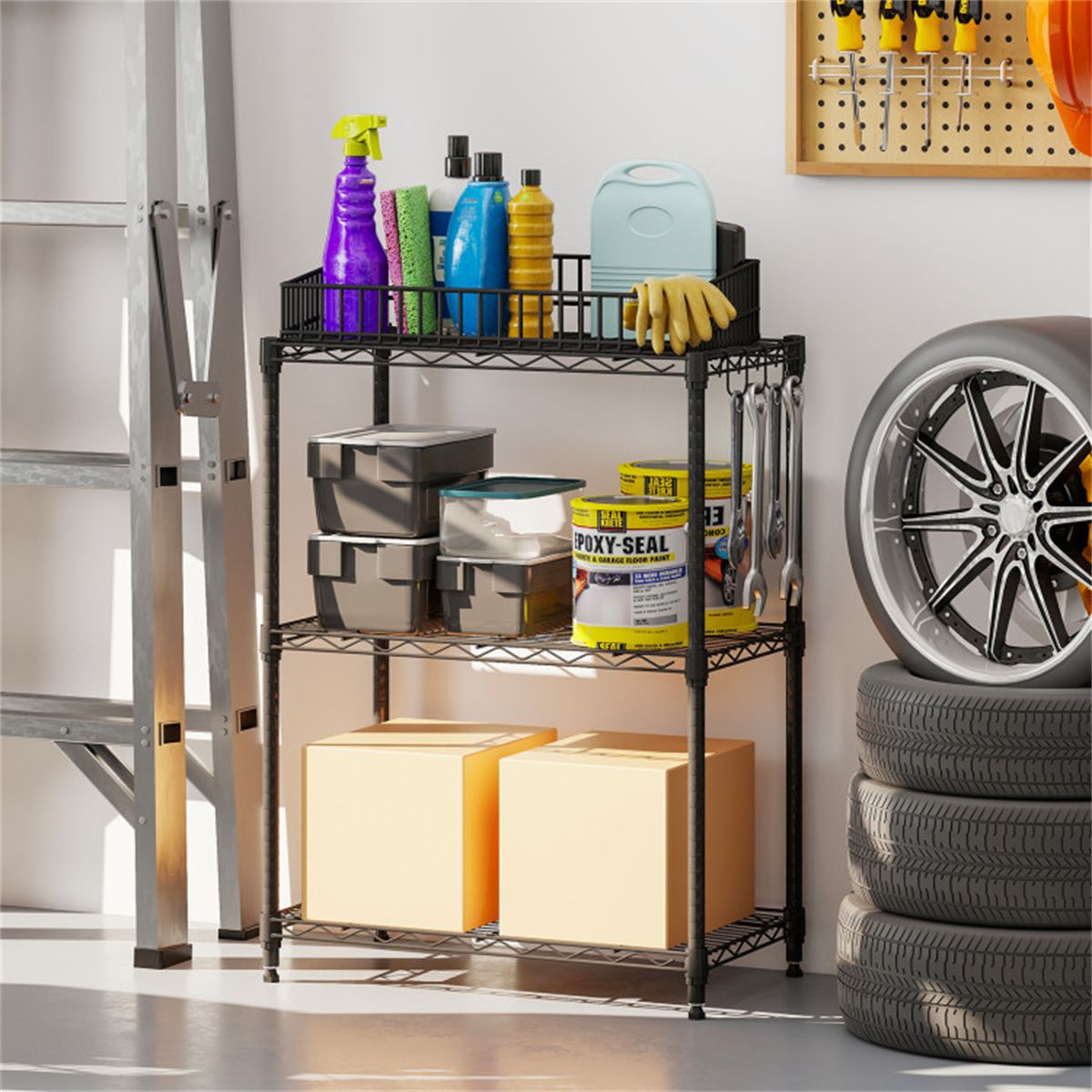 JUSHUA MT-7H7FQG Free-Standing-Shelving - View #2