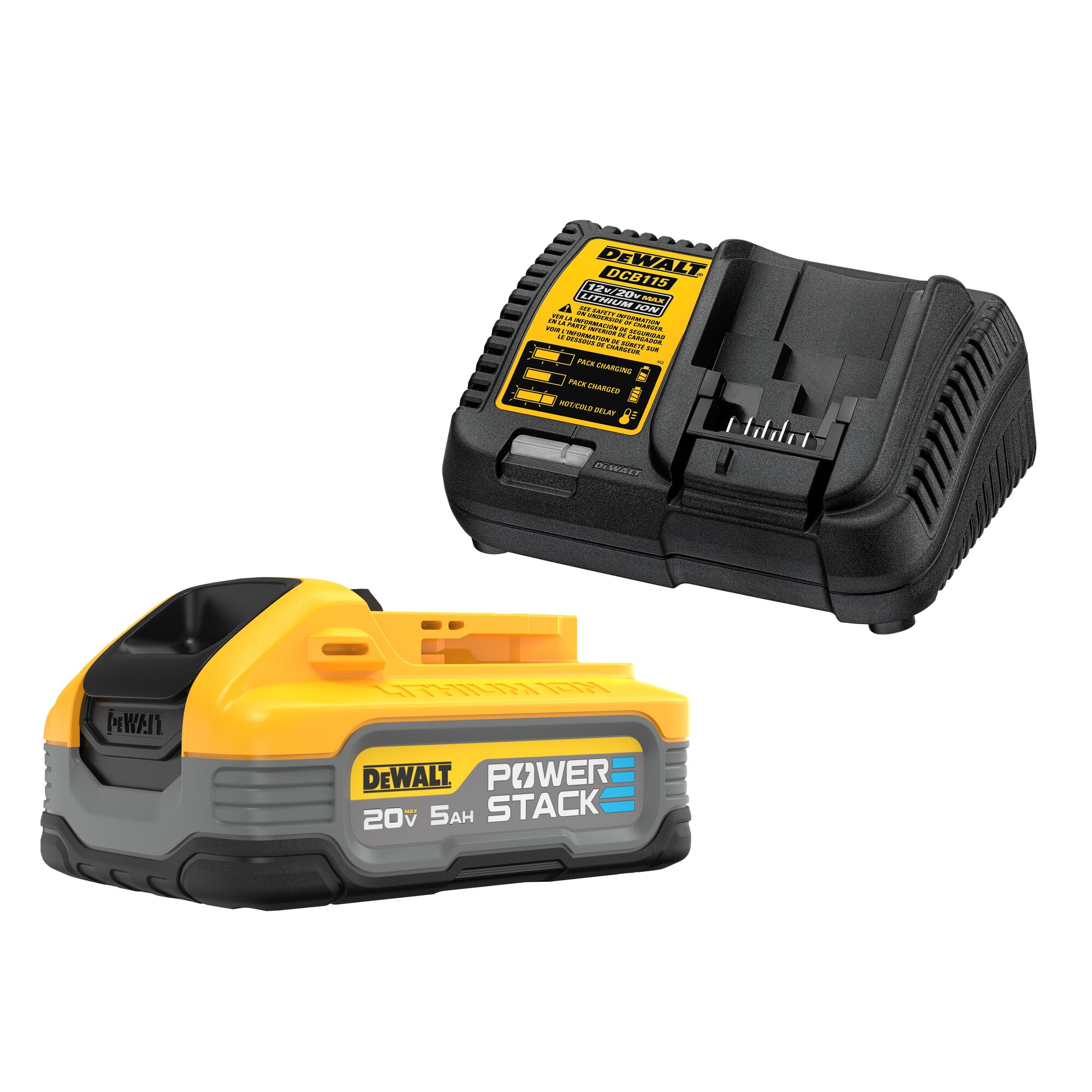 20V MAX Cordless 4.5 in. - 5 in. Grinder and 20V MAX POWERSTACK Compact  Battery Starter Kit