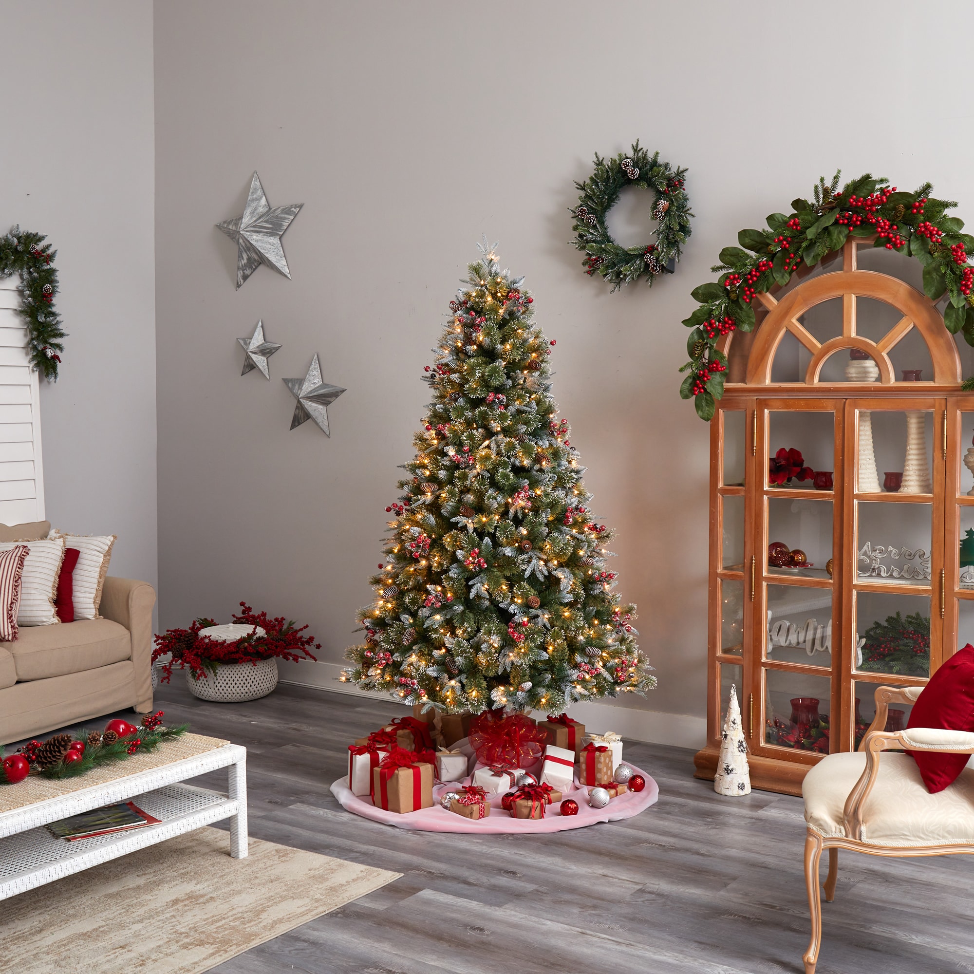 Nearly Natural T3032 Artificial-Christmas-Trees - View #10