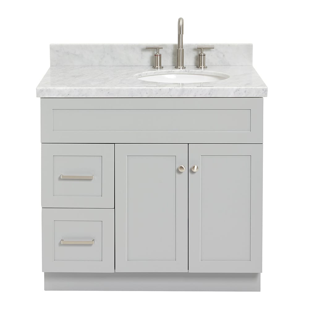 ARIEL F037SRCWOVOGRY Bath-Vanity-Combo - View #2