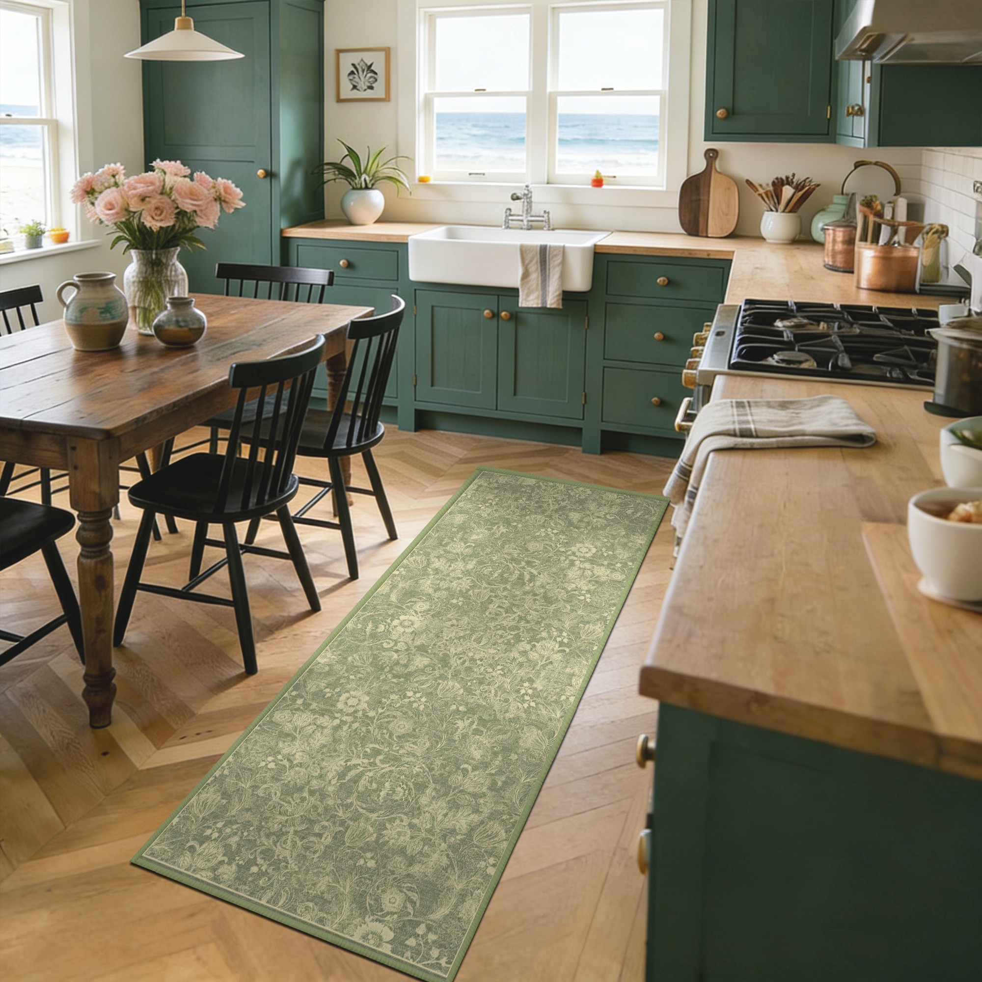KERDOM RGHH-2X6-SAGEGREEN rugs - View #2