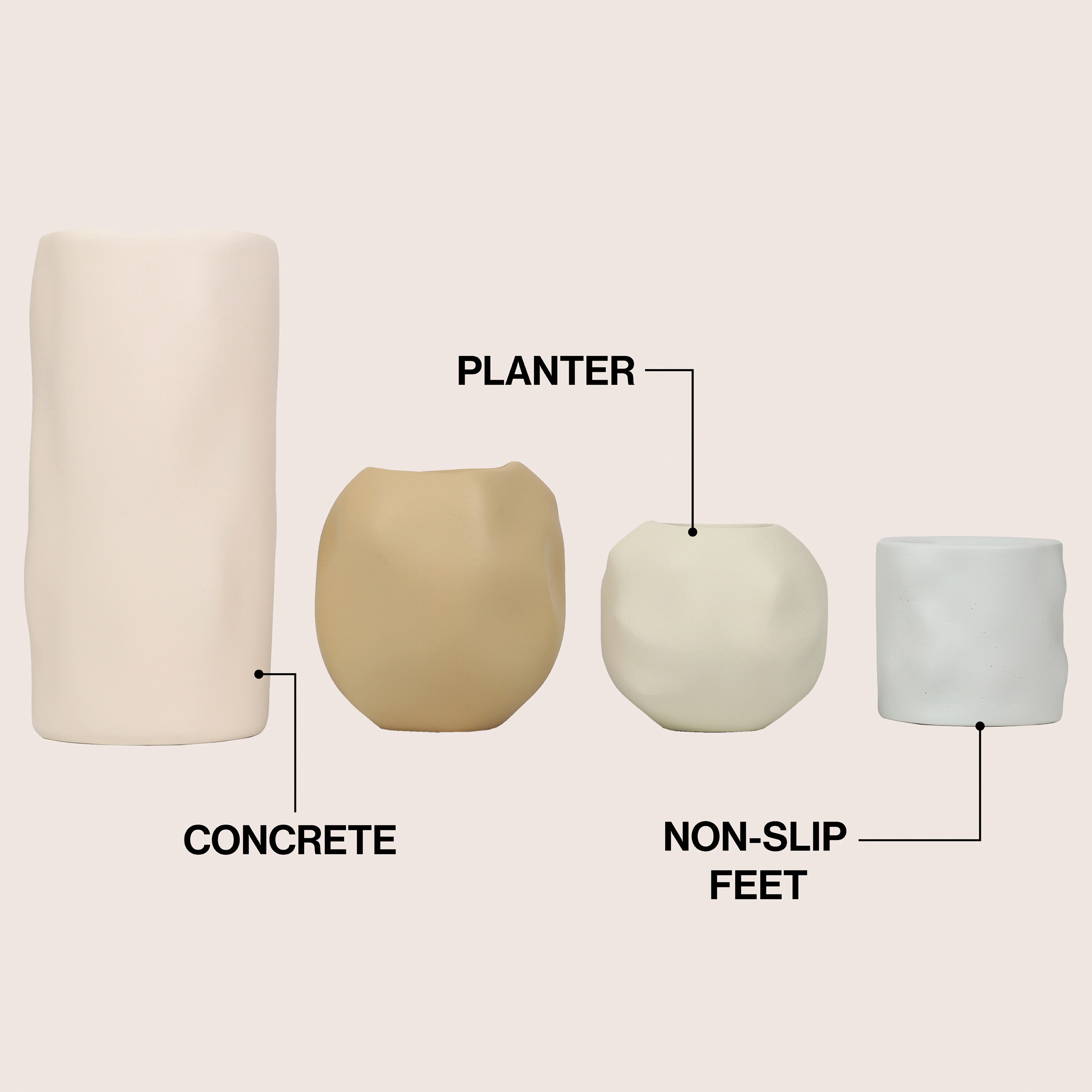 JONATHAN  Y PLN1001A-4SET Planter-Window-Box - View #4