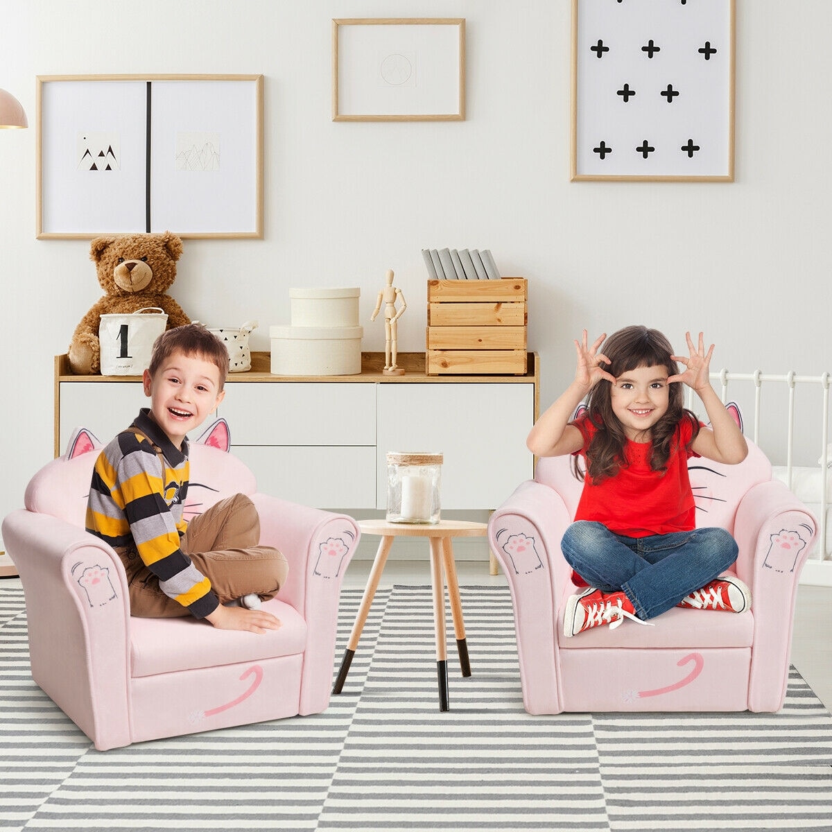 Slickblue D-CO-83456WH Kids-Chairs - View #3