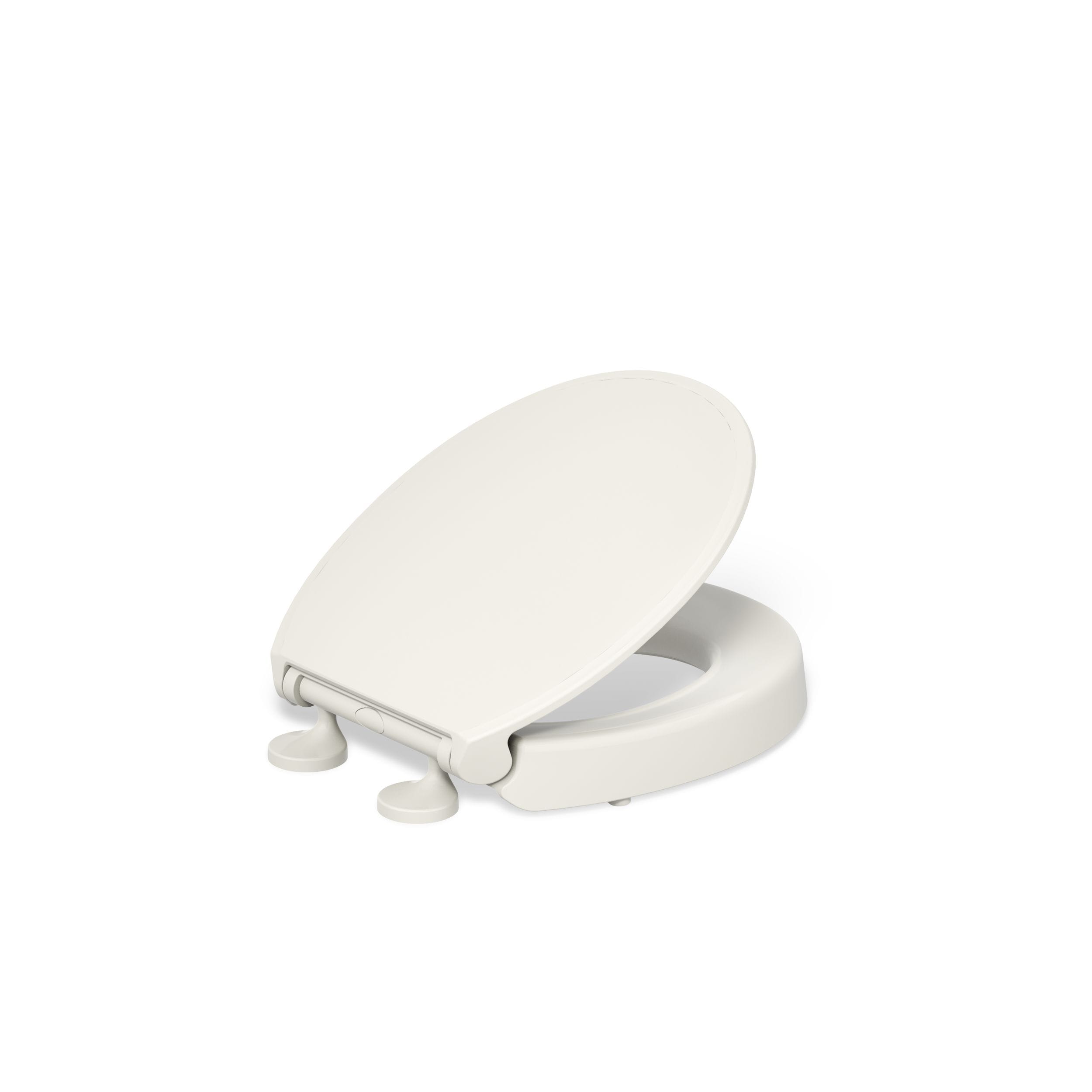 KOHLER Figure Elevated Plastic Soft Close Toilet Seat